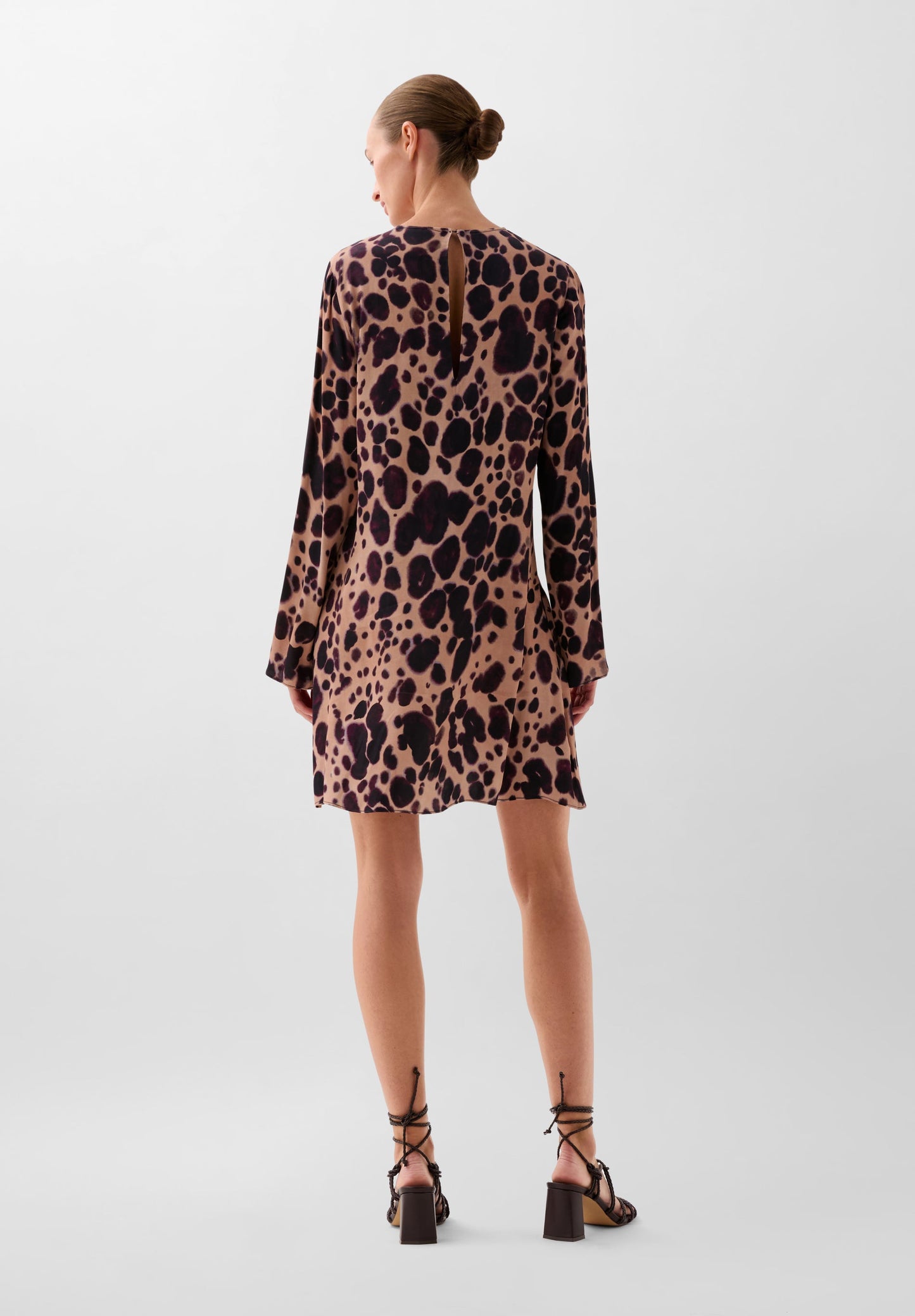 ANIMAL PRINT MINI DRESS