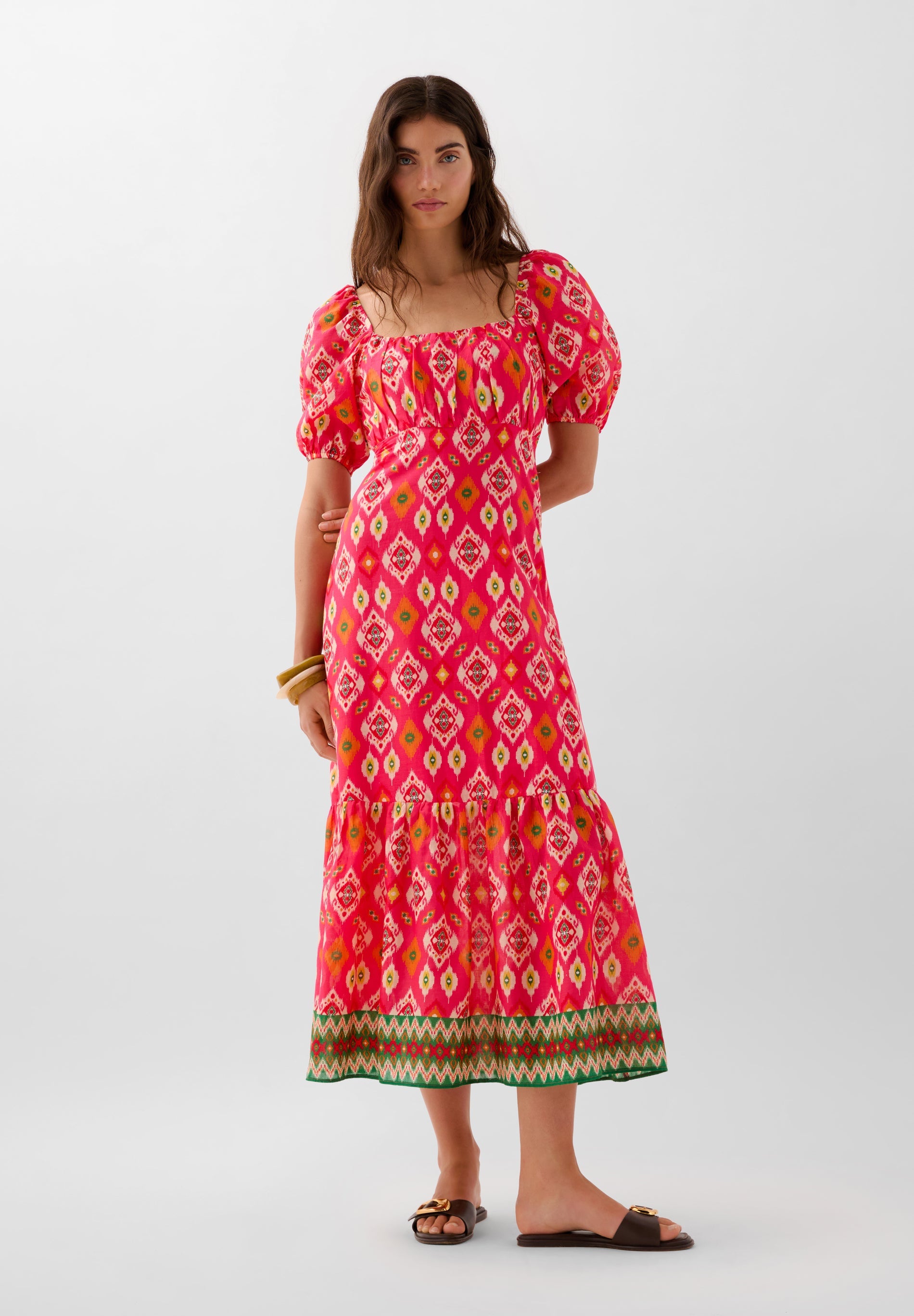 ROBE IMPRIMÉ ETHNIQUE