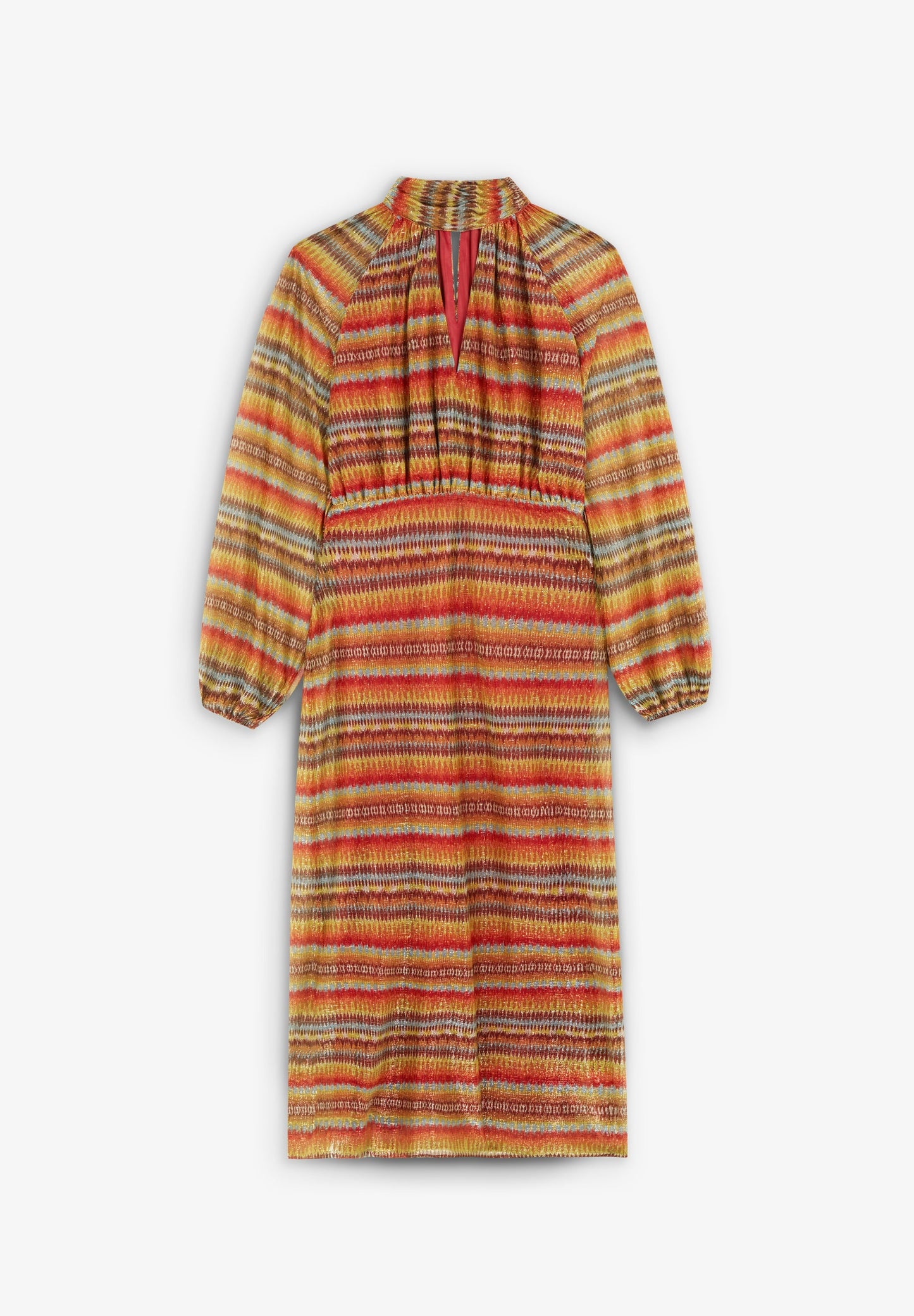 ETHNIC LUREX DRESS
