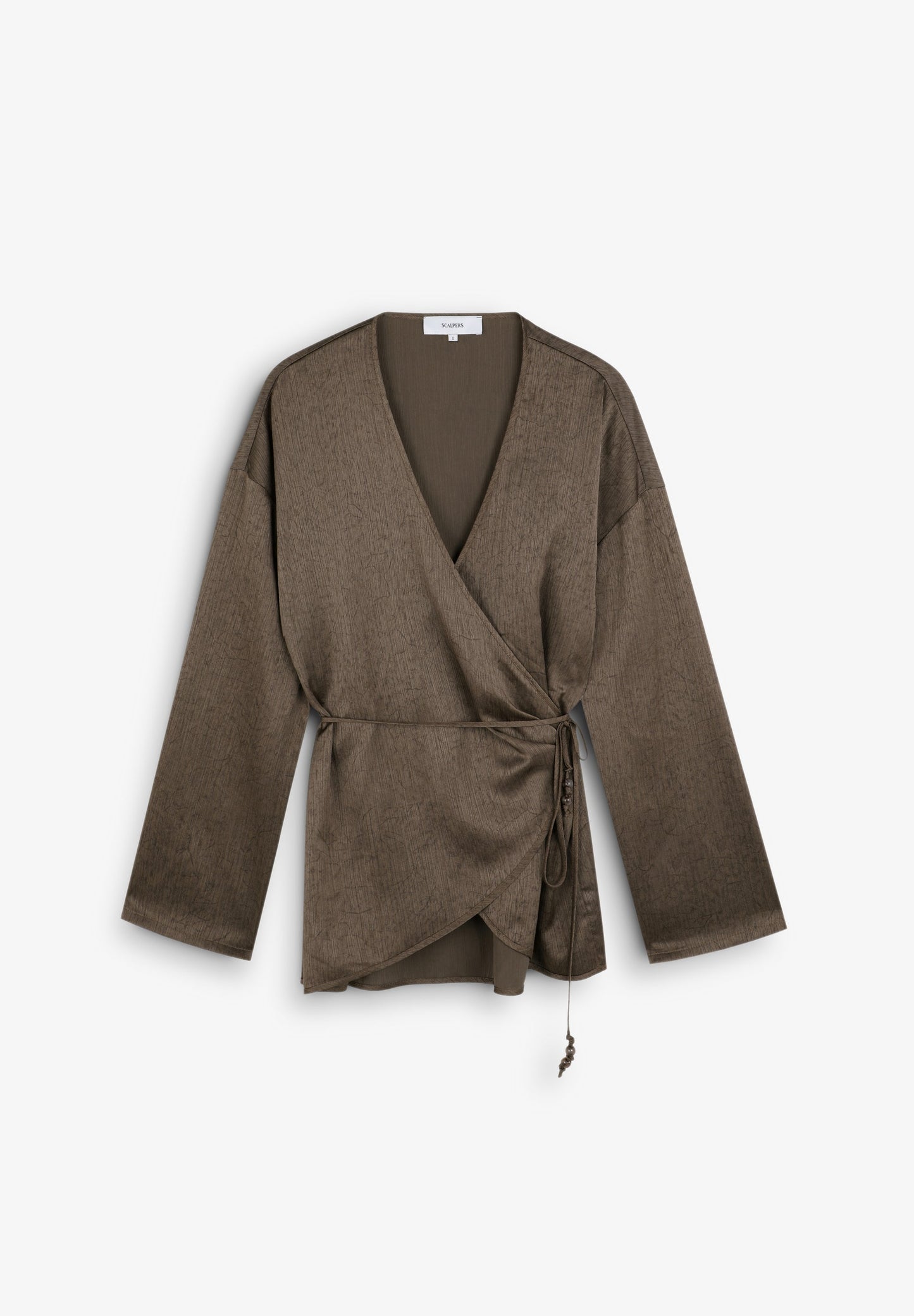 CAFTAN ASYMÉTRIQUE CORDON