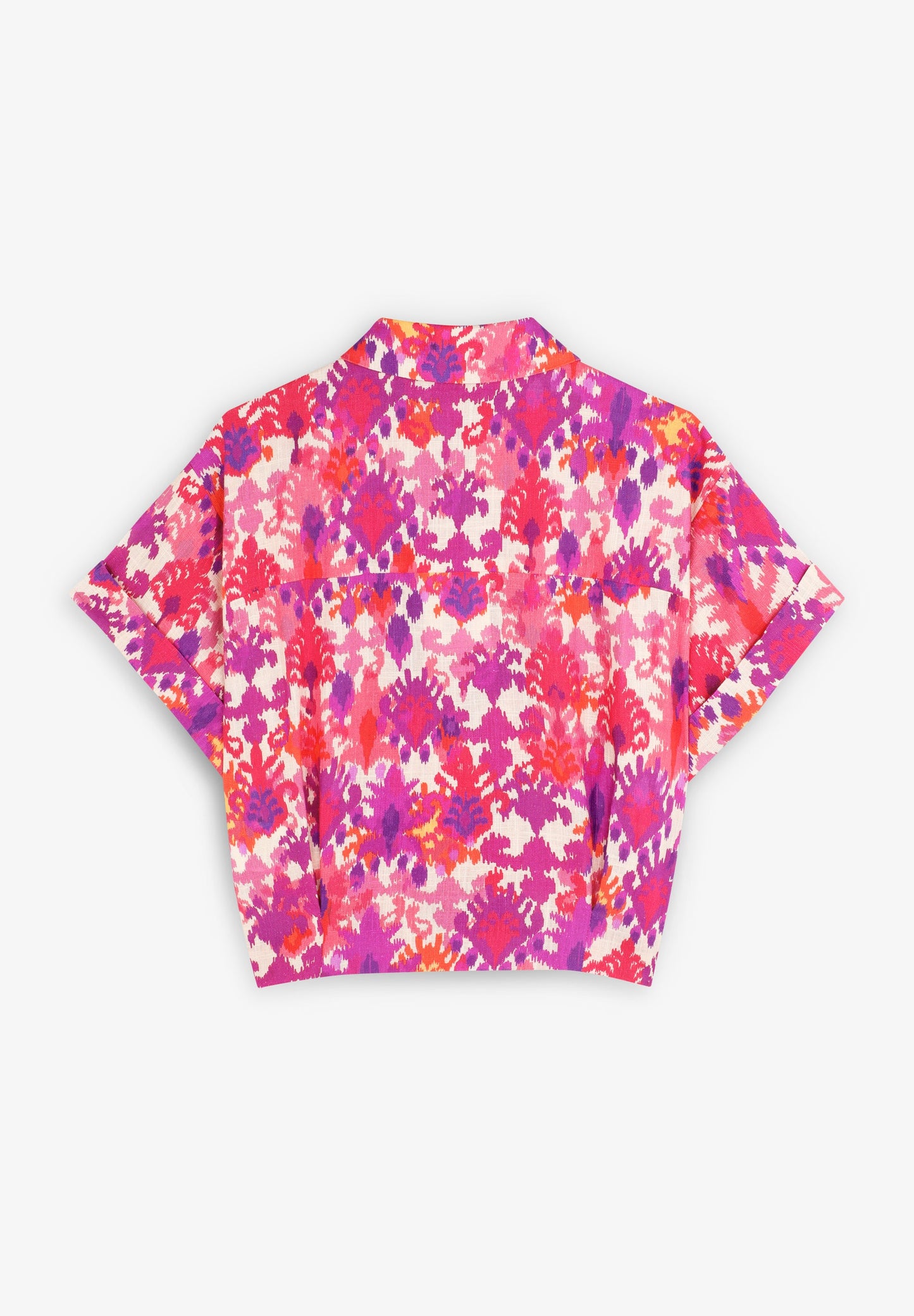 PRINTED FLOWING SHIRT