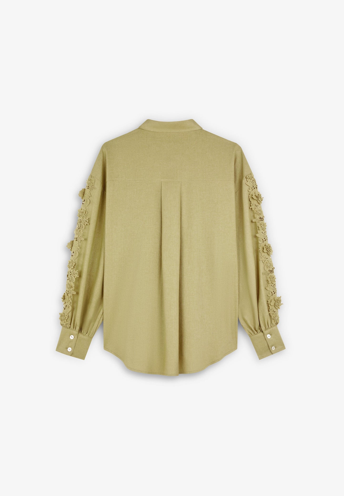 LACE DETAIL SHIRT