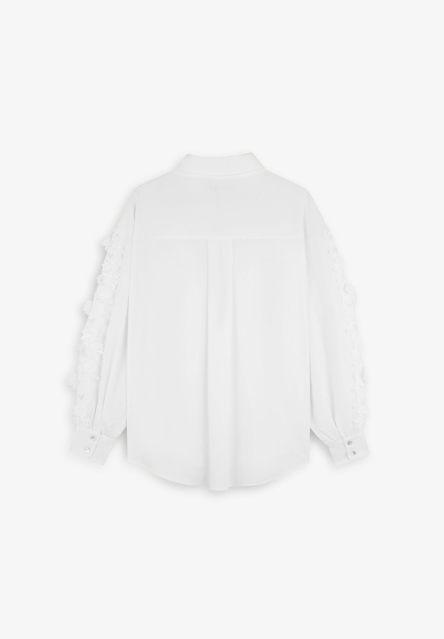 LACE DETAIL SHIRT
