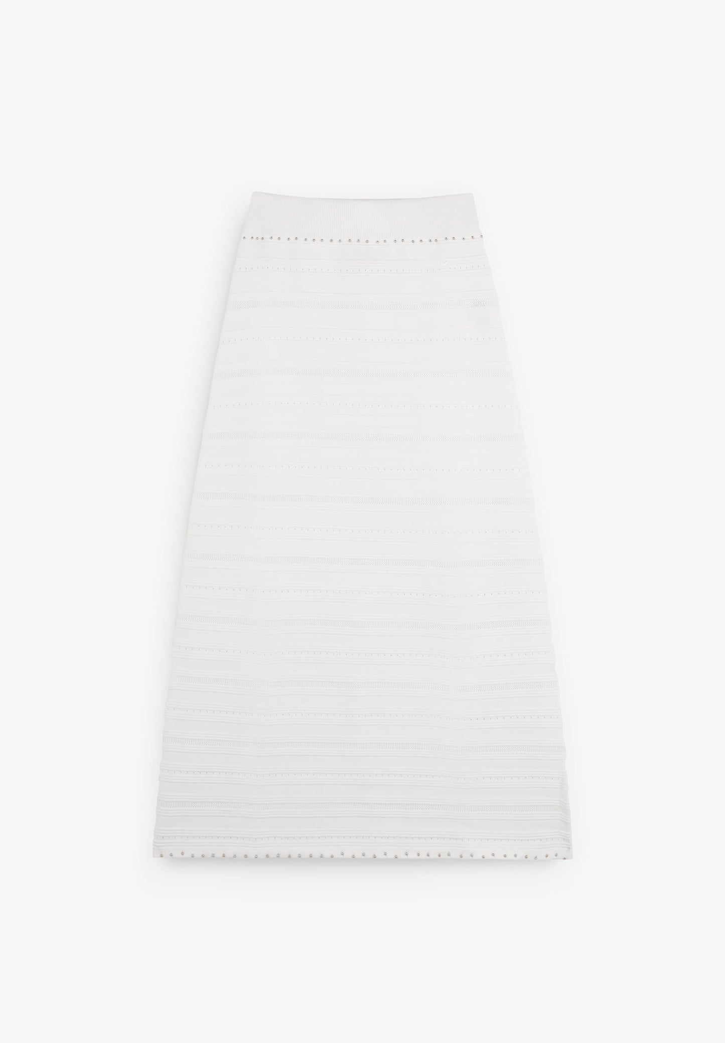 KNIT SKIRT WITH STUDS