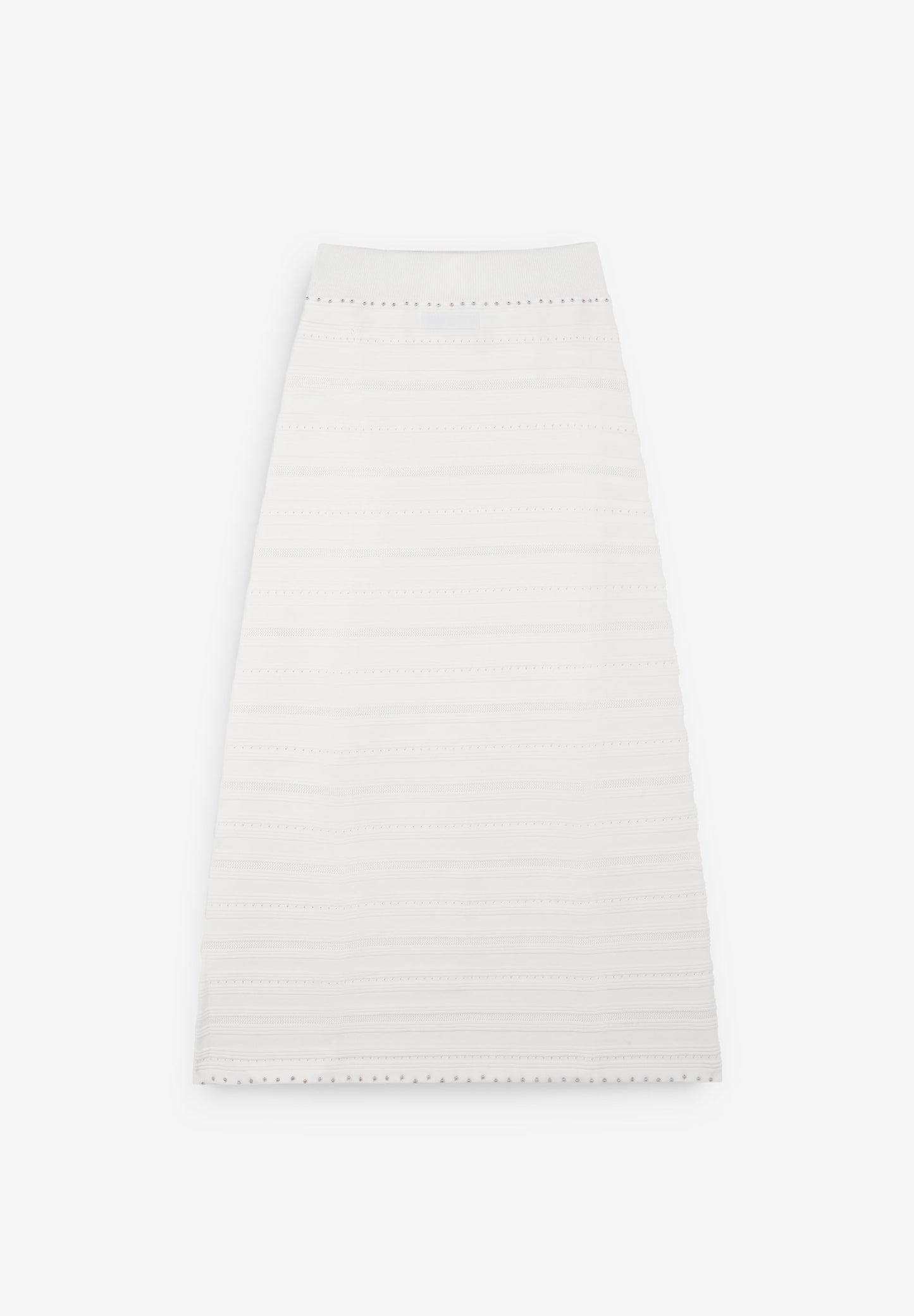 KNIT SKIRT WITH STUDS