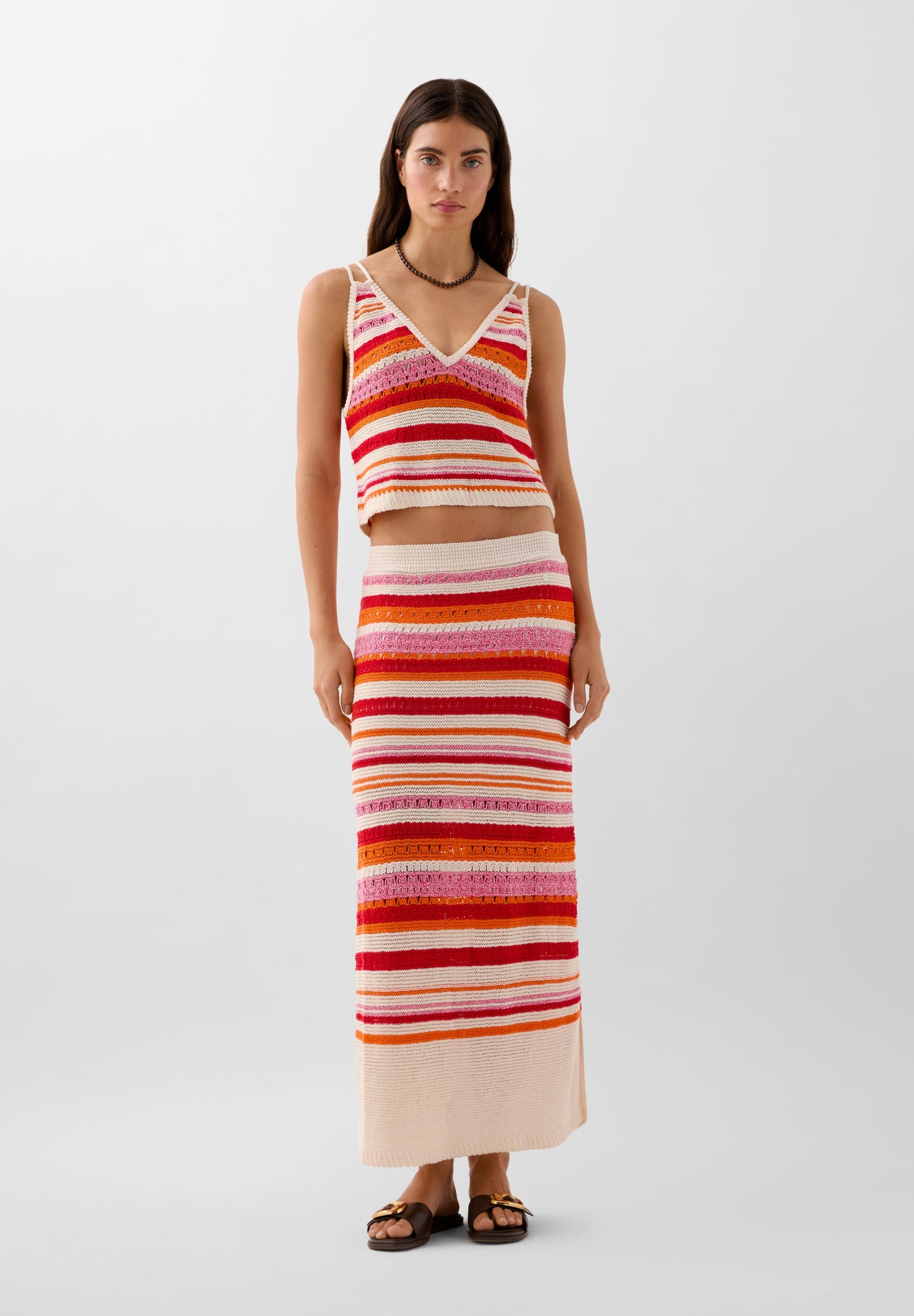 LONG CROCHET SKIRT