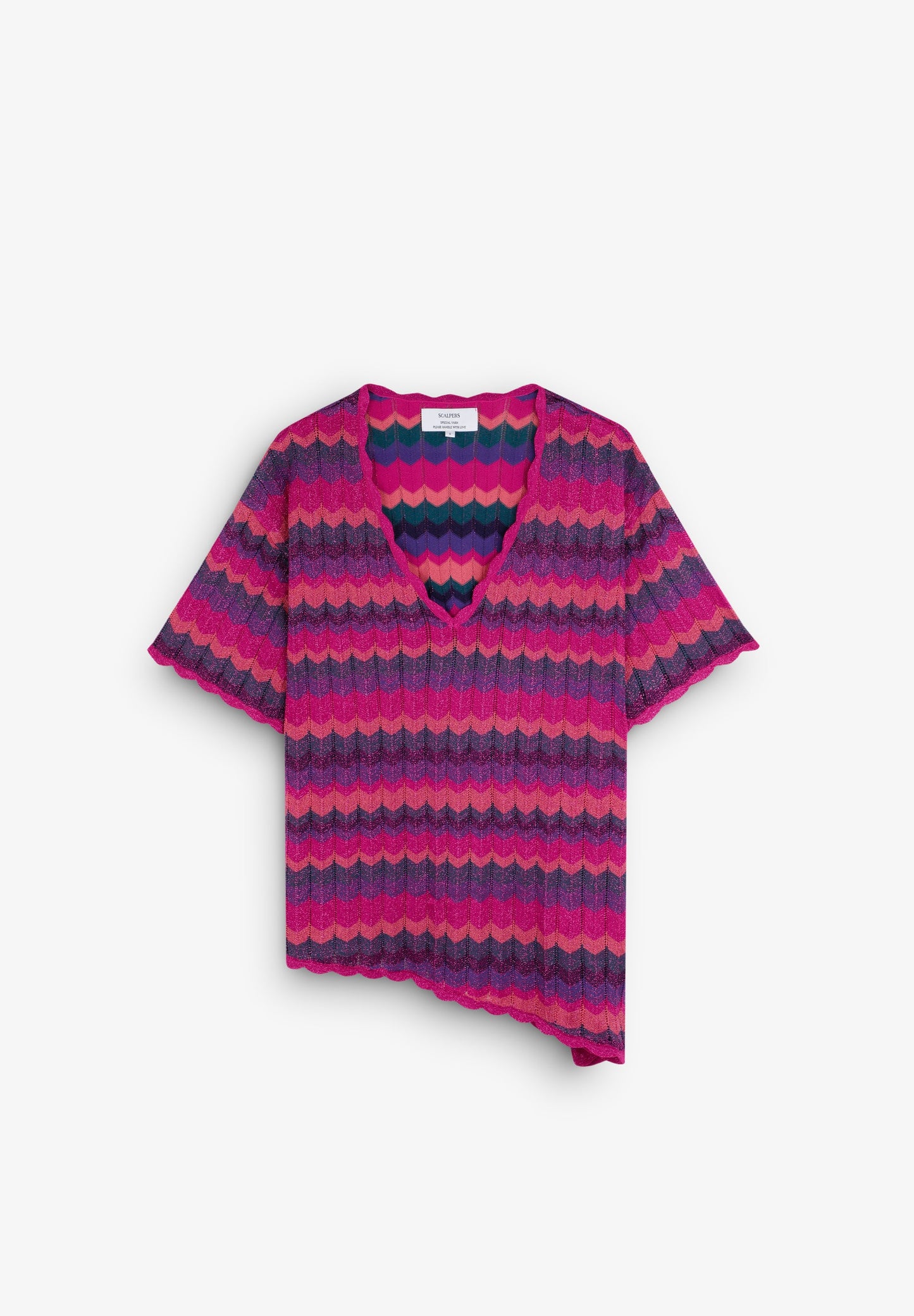 PULL MAILLE LUREX AJOURÉ