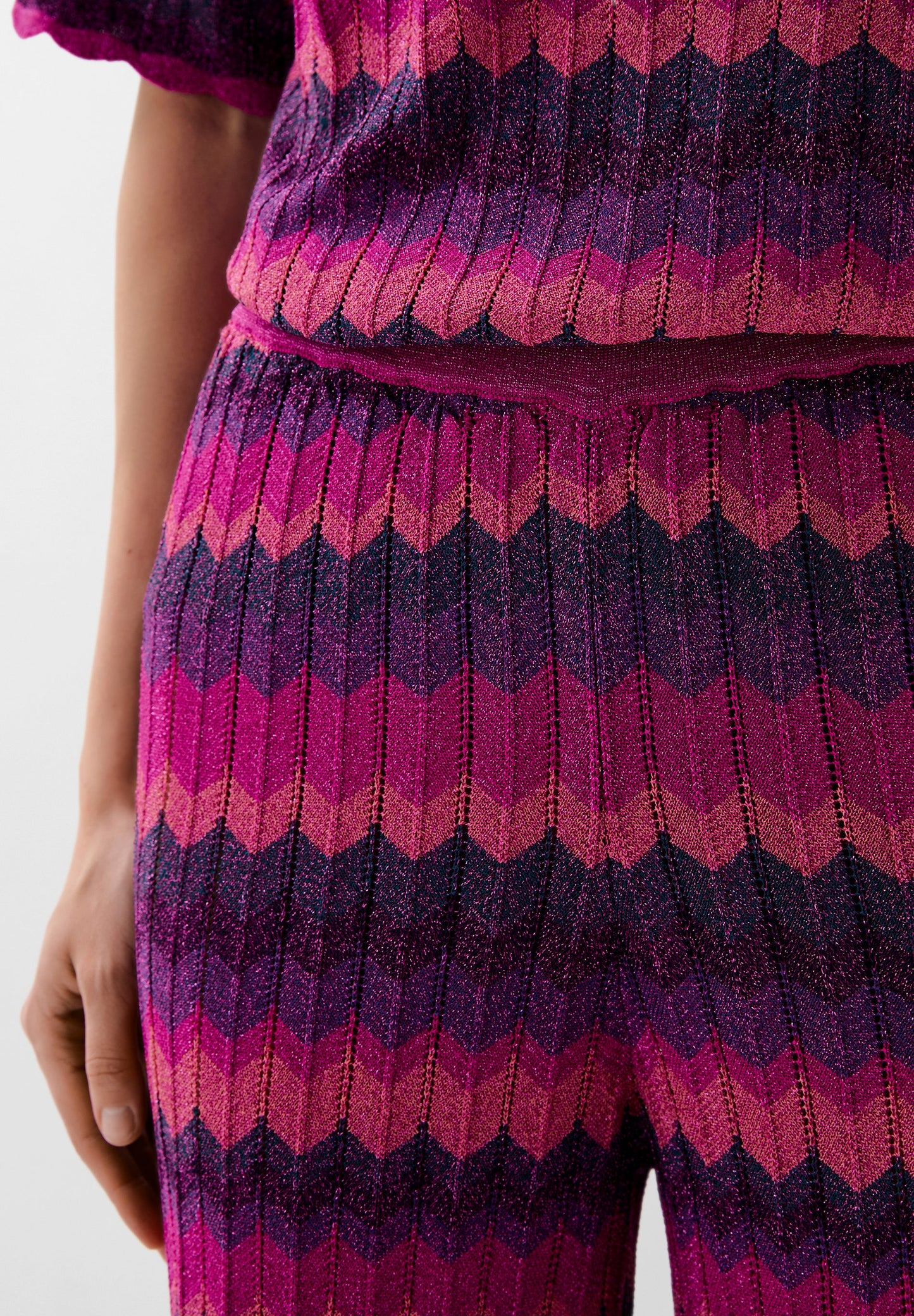LUREX-STRICKHOSE