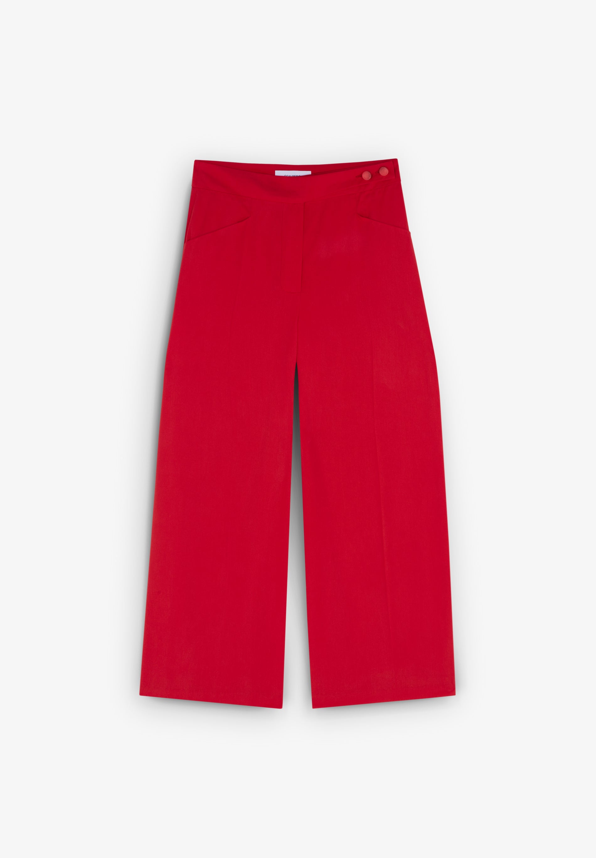 STRAIGHT FLOWING TROUSERS