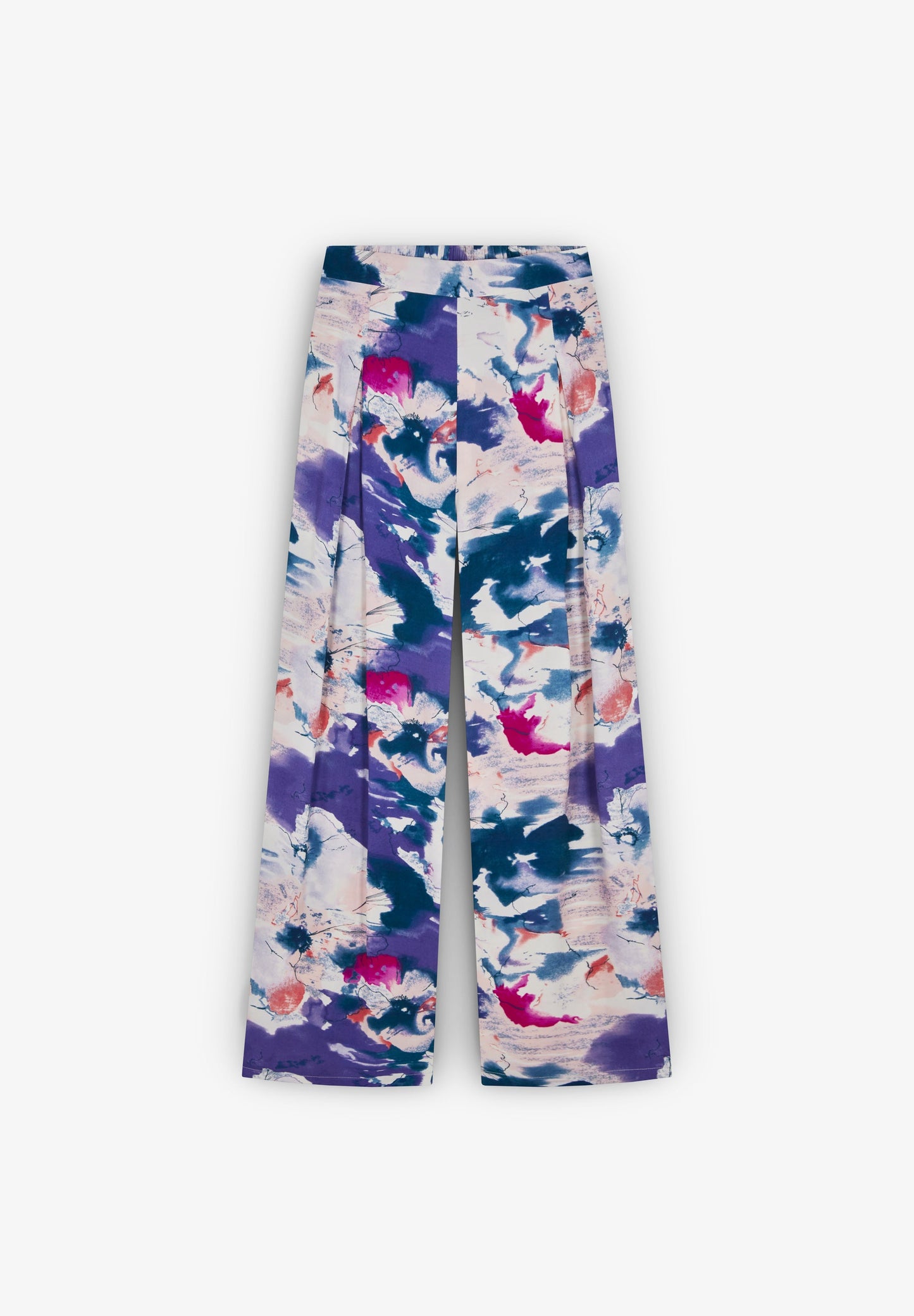 PANTALON PINCES IMPRIMÉ