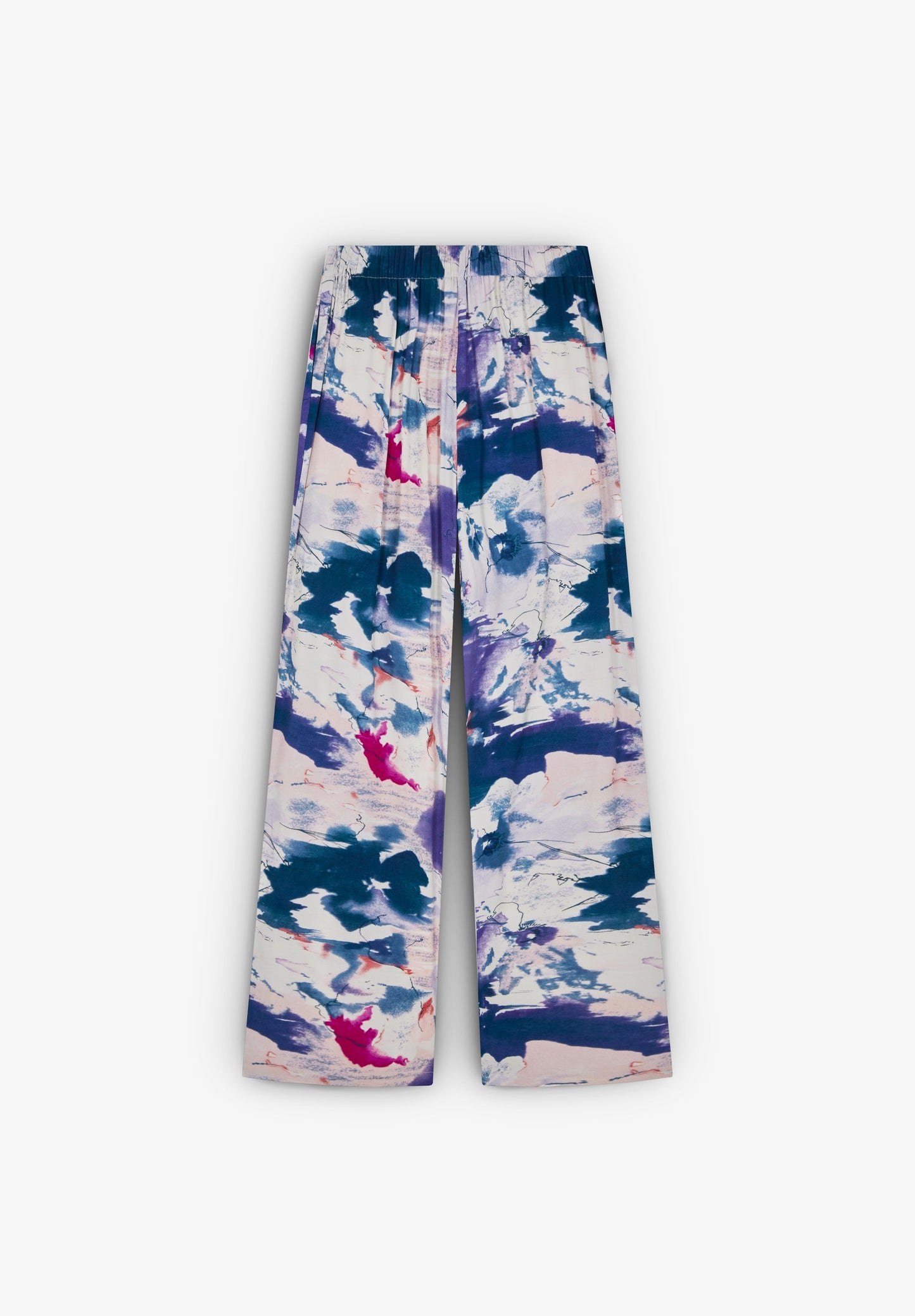 PANTALON PINCES IMPRIMÉ