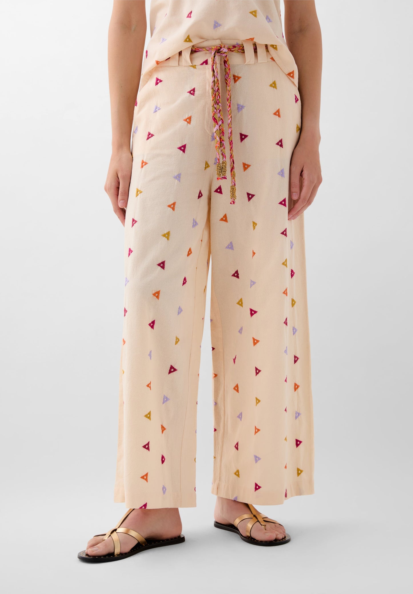 PANTALON BRODERIES TRIANGLES