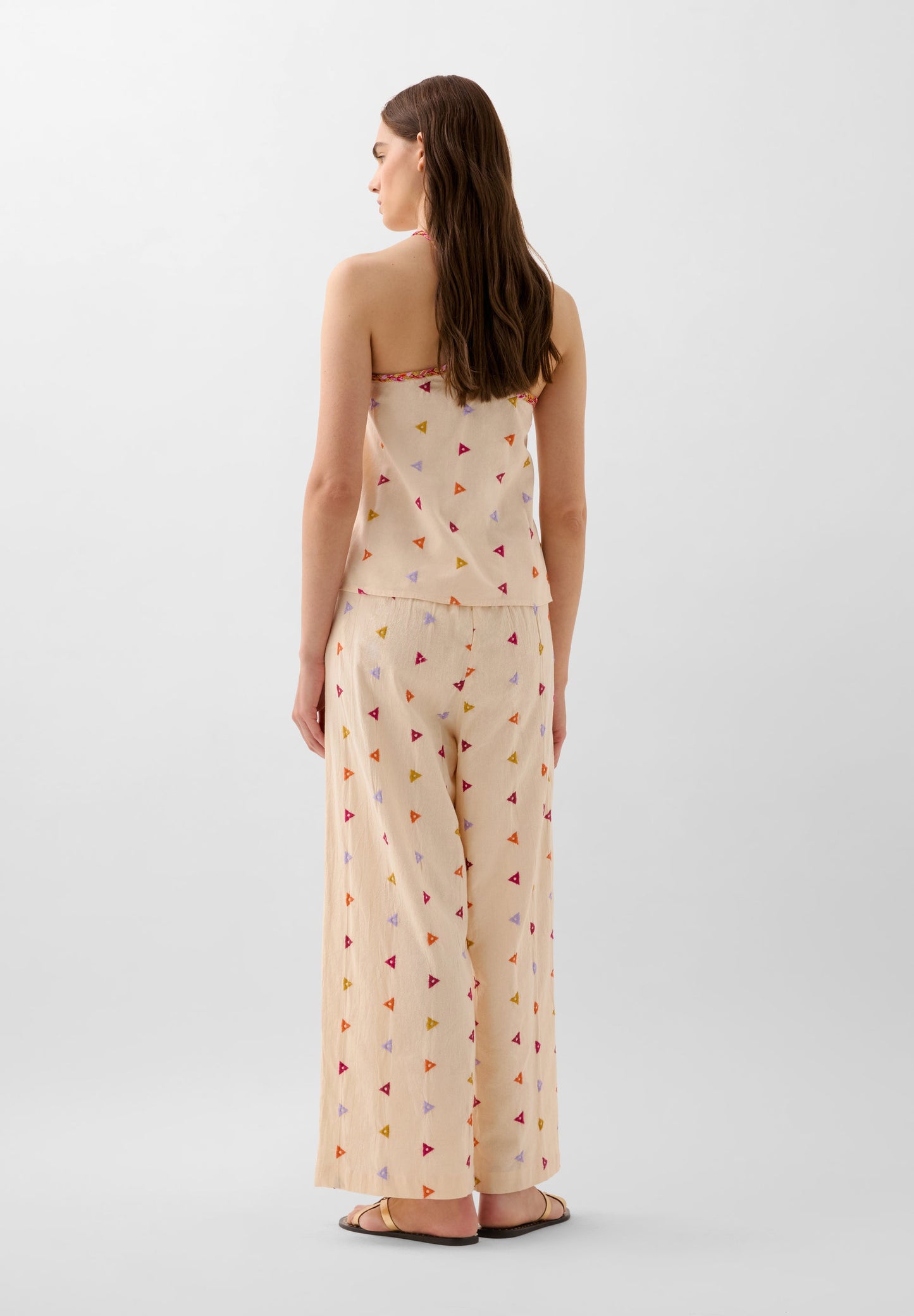 PANTALON BRODERIES TRIANGLES
