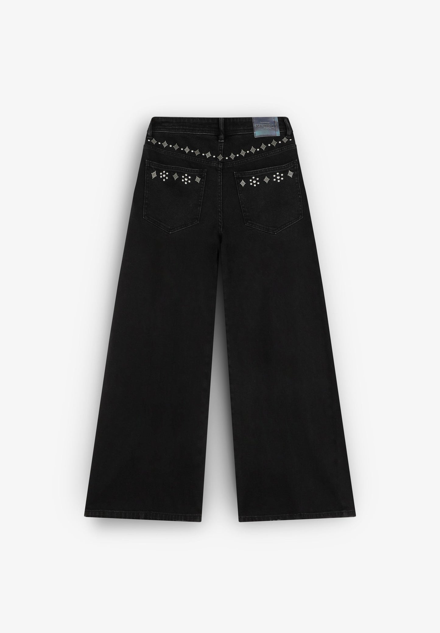 SCCULOTTE STUDS DENIM PANT