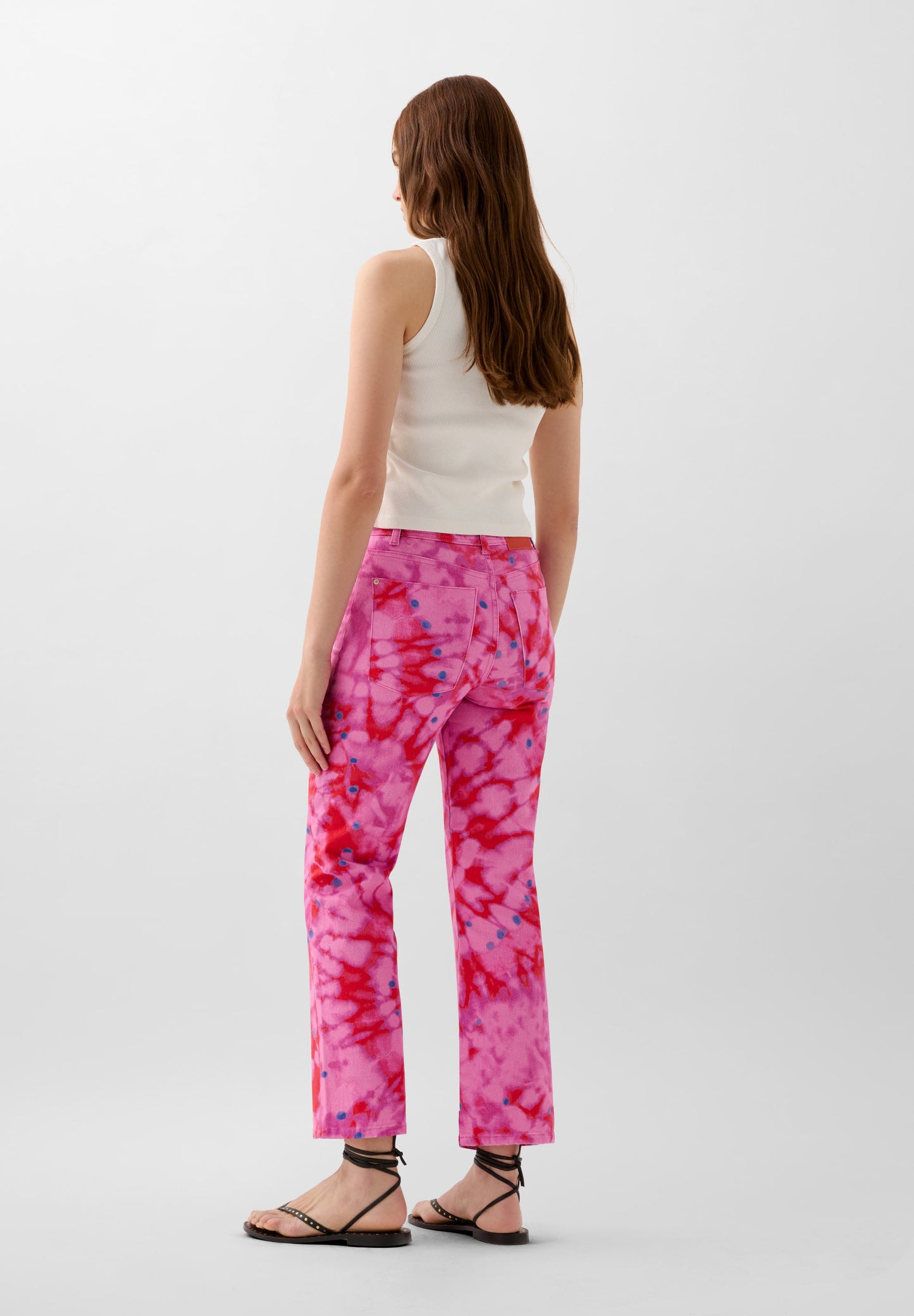 PANTALON EN DENIM IMPRIMÉ SCSUMMER