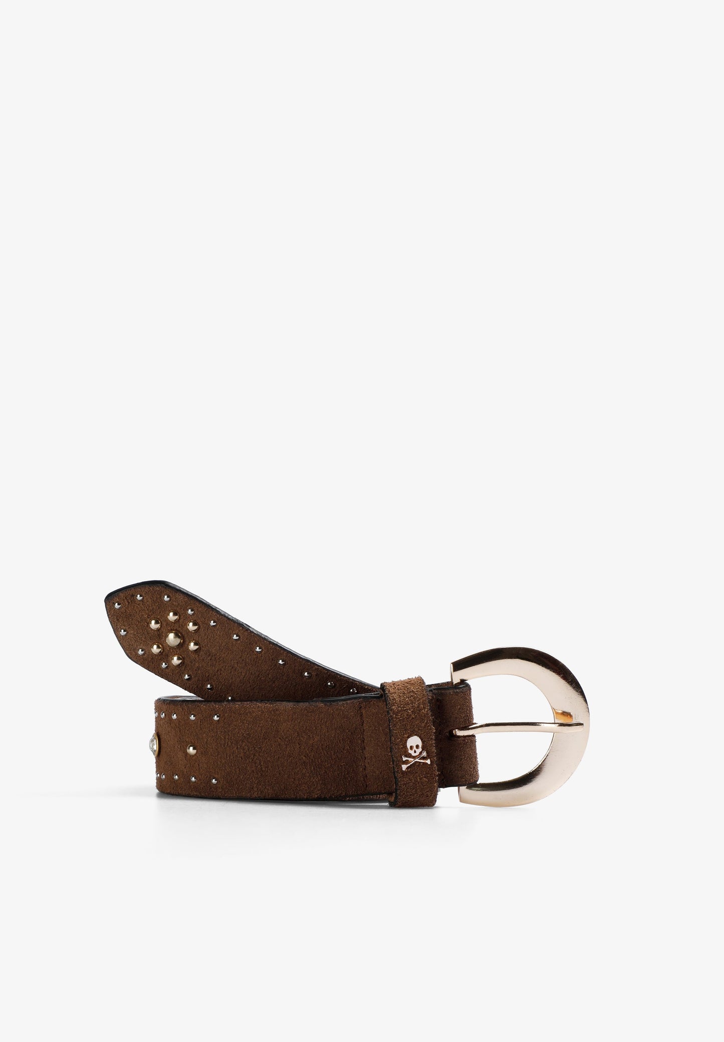 SC SUEDE STUDDED BELT