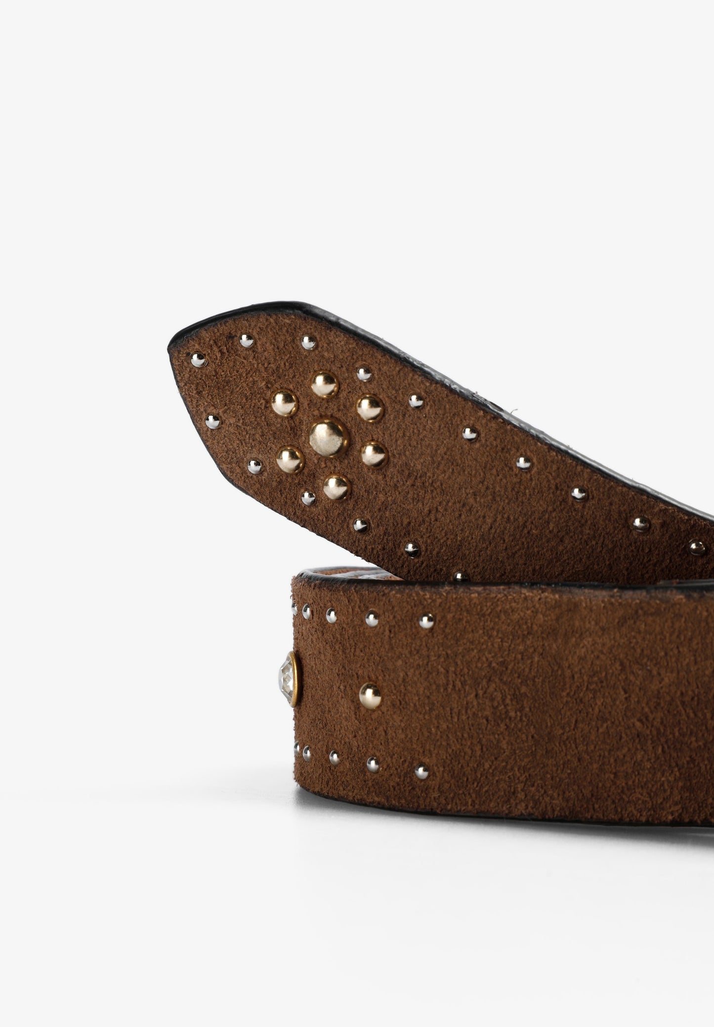 SC SUEDE STUDDED BELT
