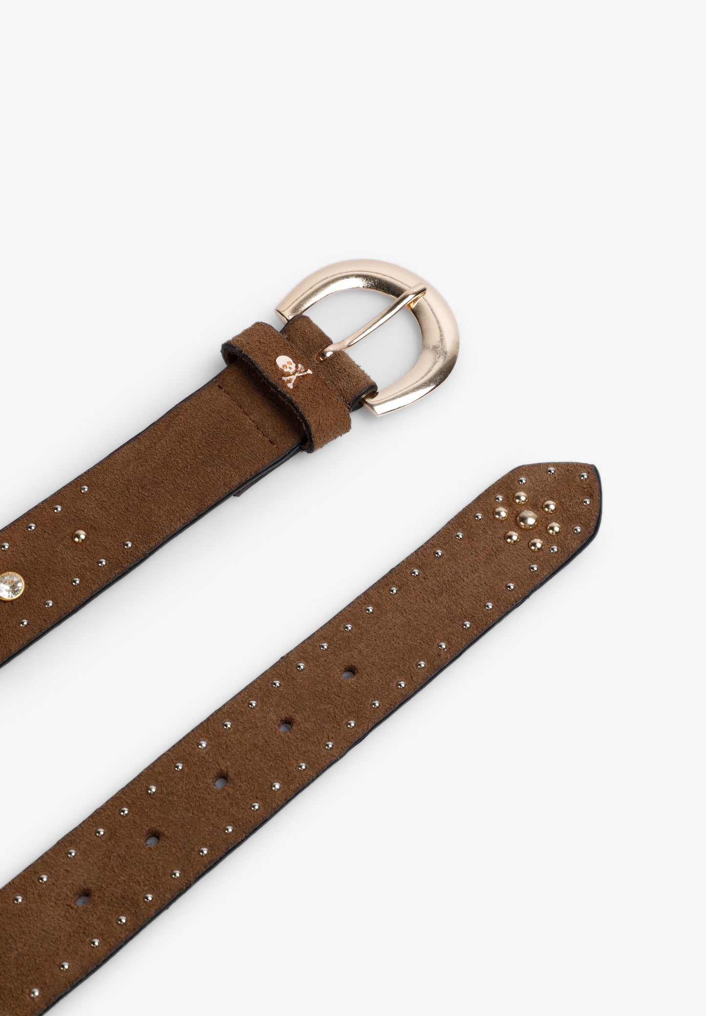 SC SUEDE STUDDED BELT
