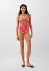 ETHNIC PRINT SWIMSUIT