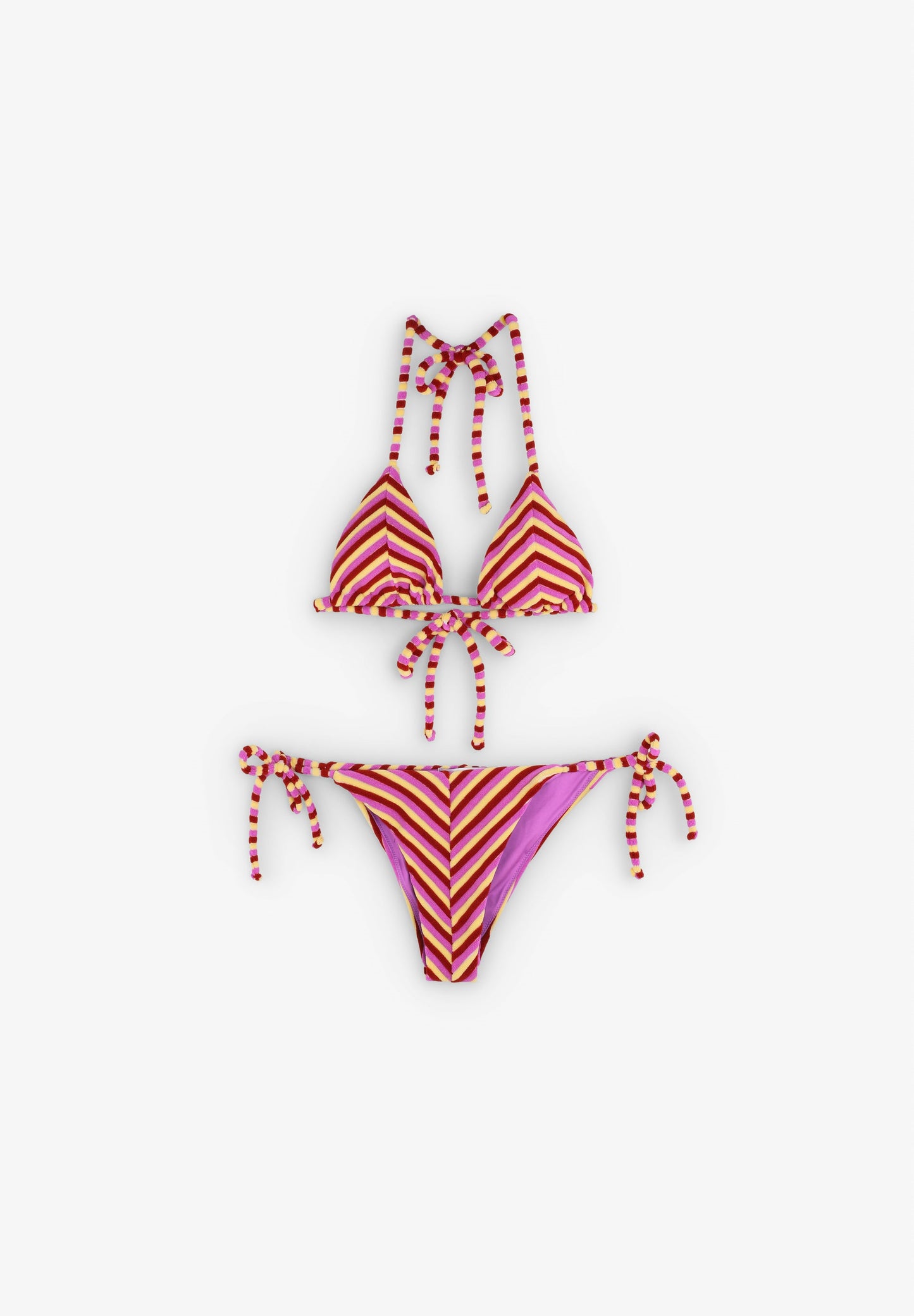 STRIPE PRINT BIKINI