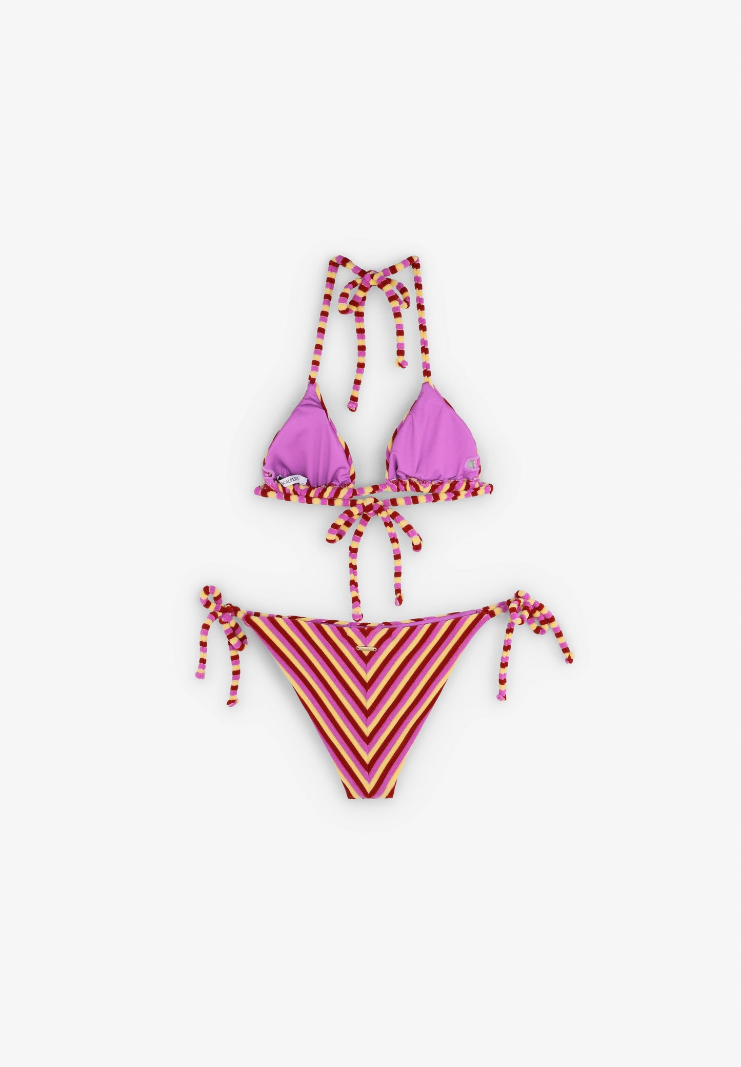 STRIPE PRINT BIKINI