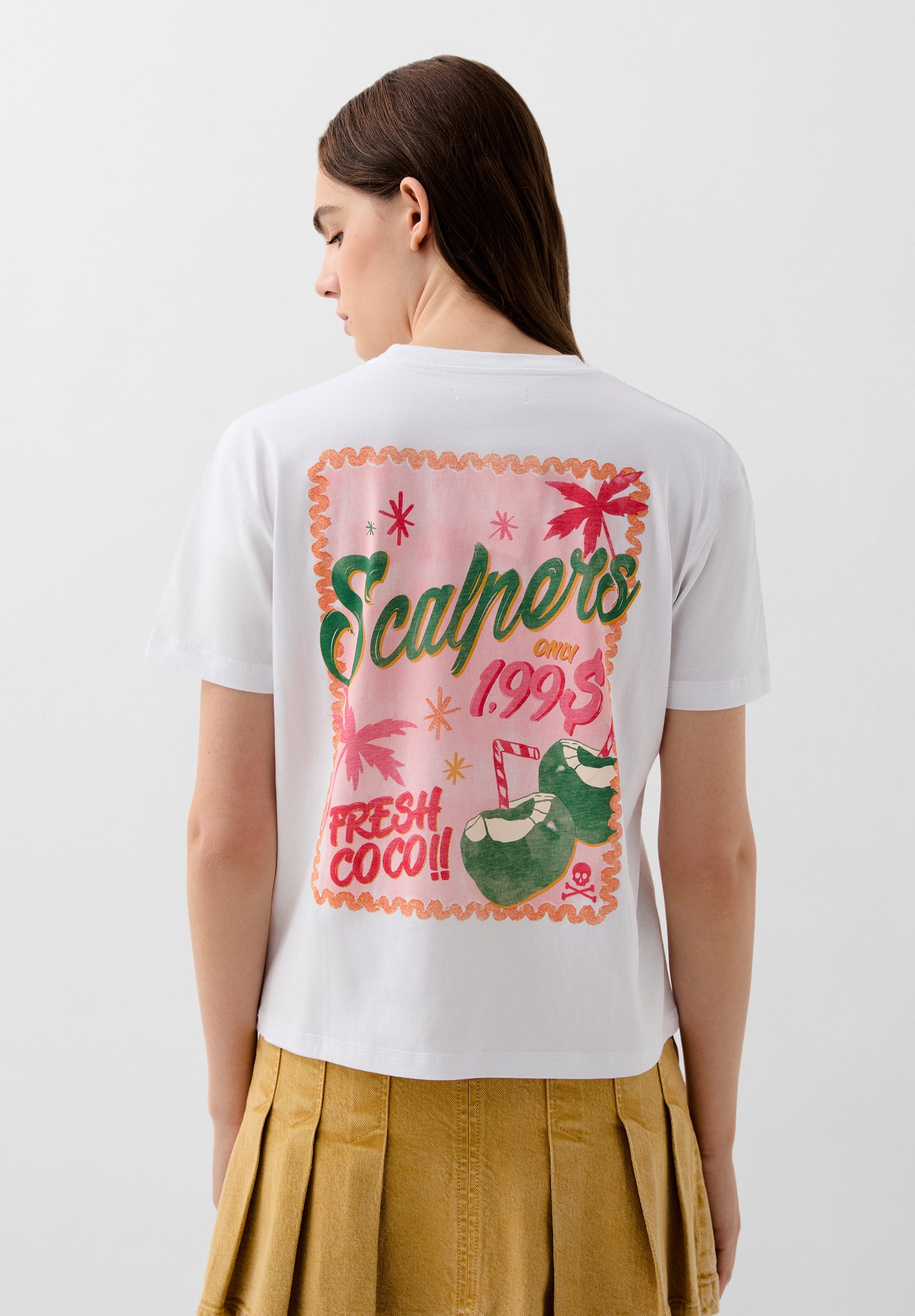 COCO T-SHIRT WITH BACK PRINT