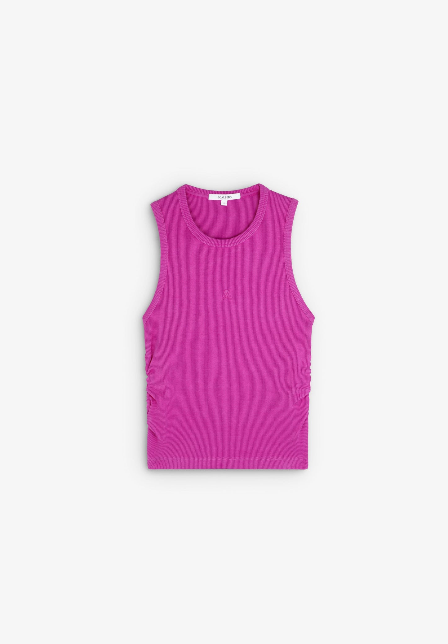 TANK TOP WITH SIDE GATHERING
