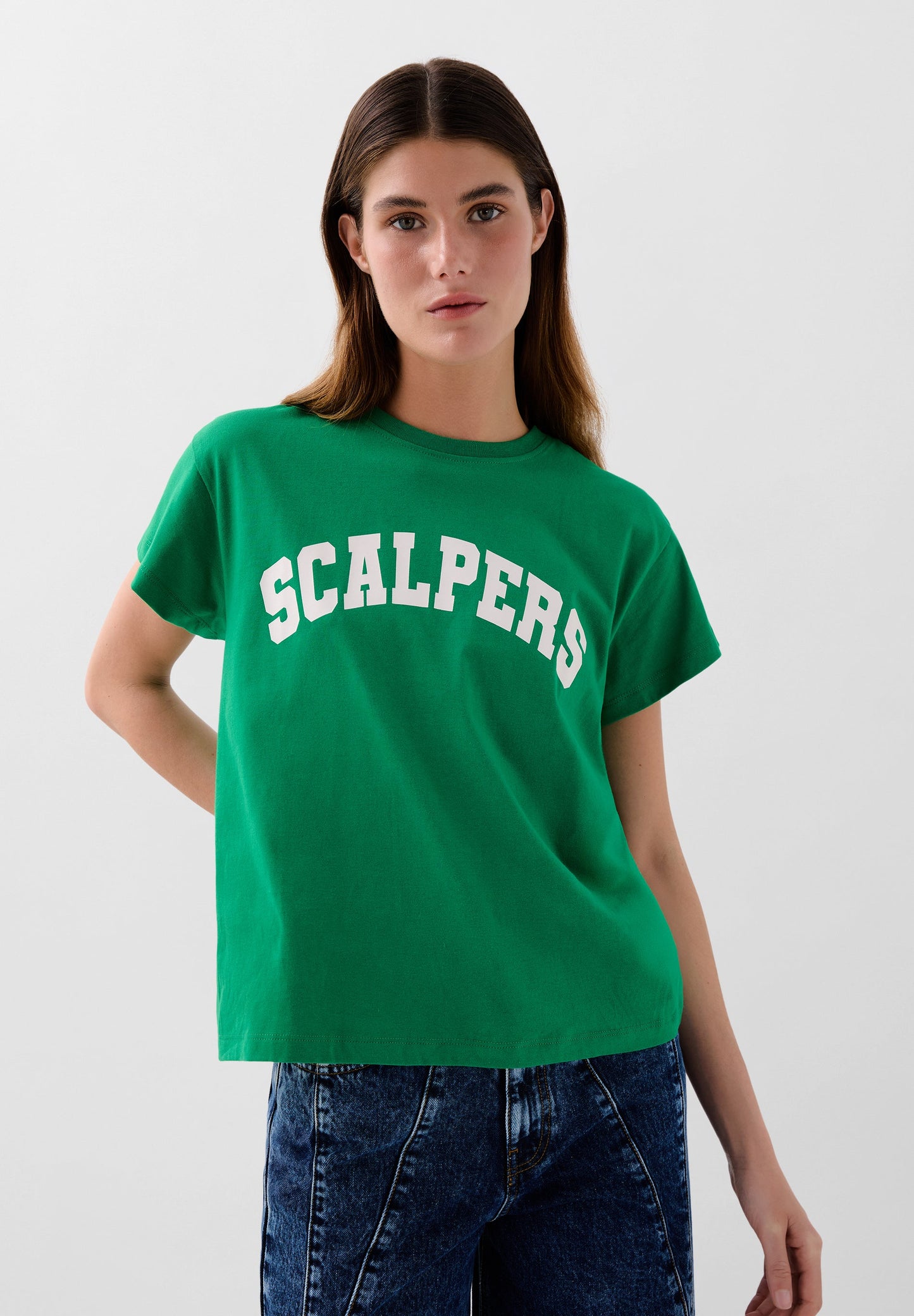 T-SHIRT LOGO IMPRIMÉ DEVANT