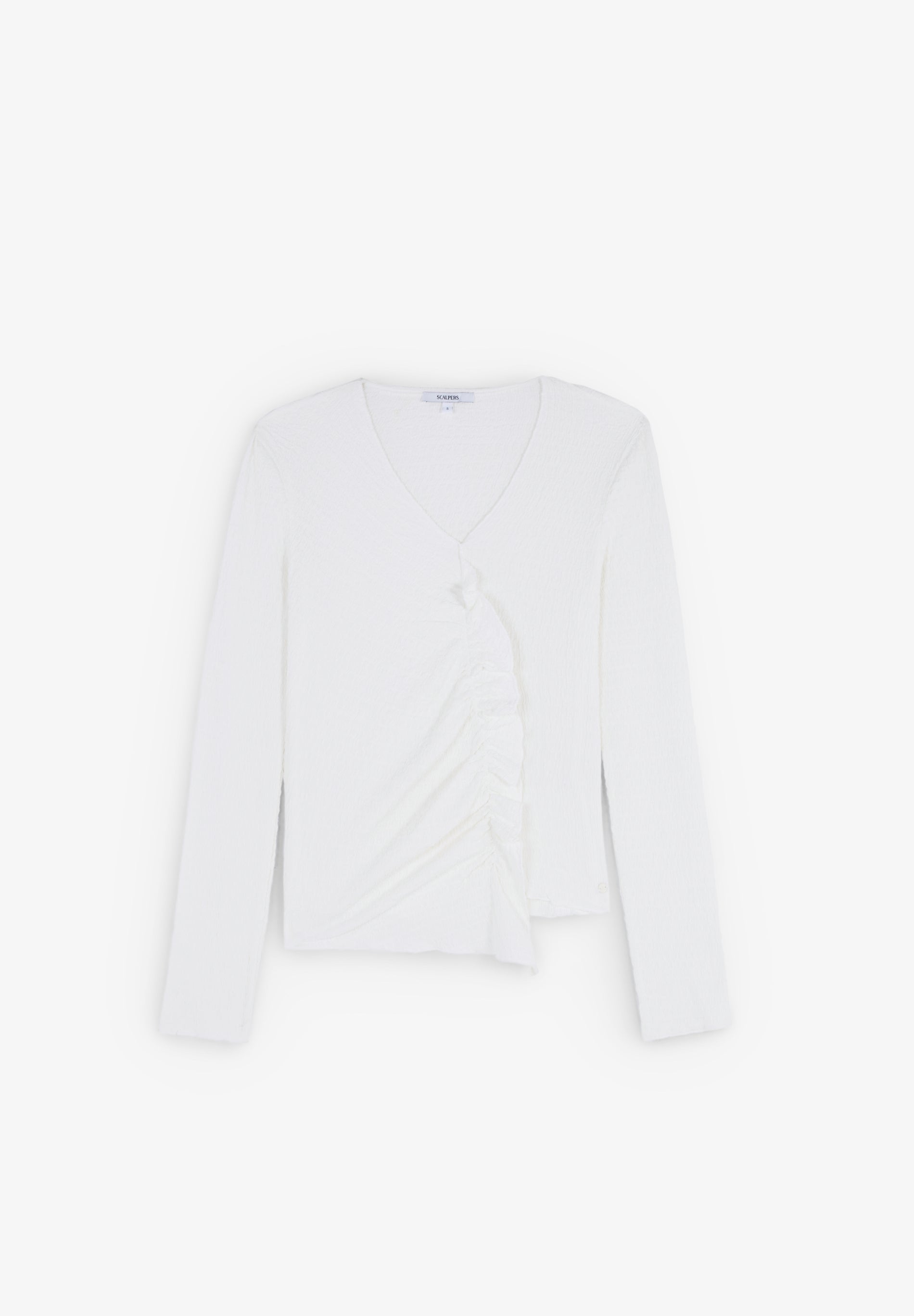 ASYMMETRIC NECKLINE TOP