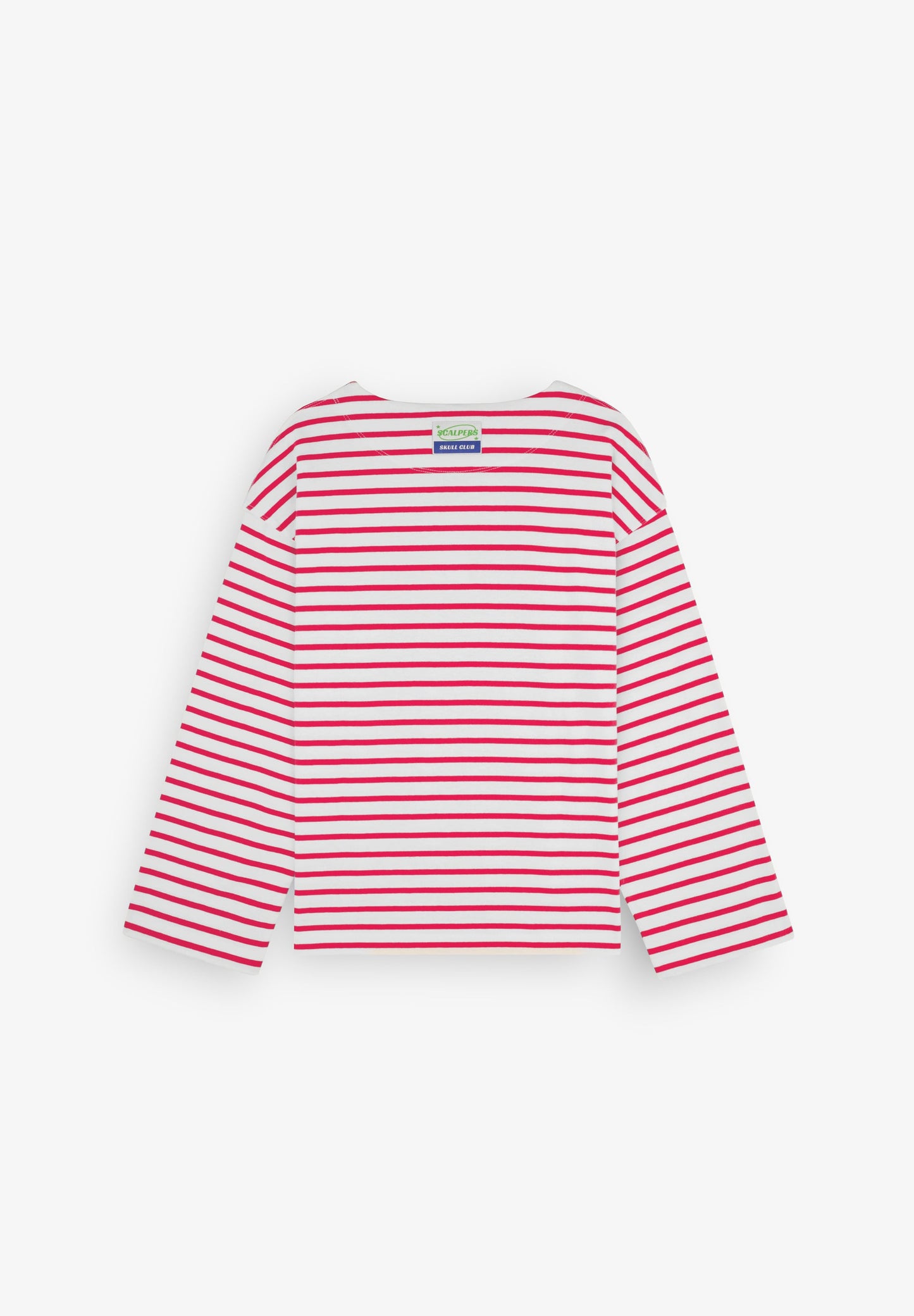 SCSTRIPES LABEL LS TEE