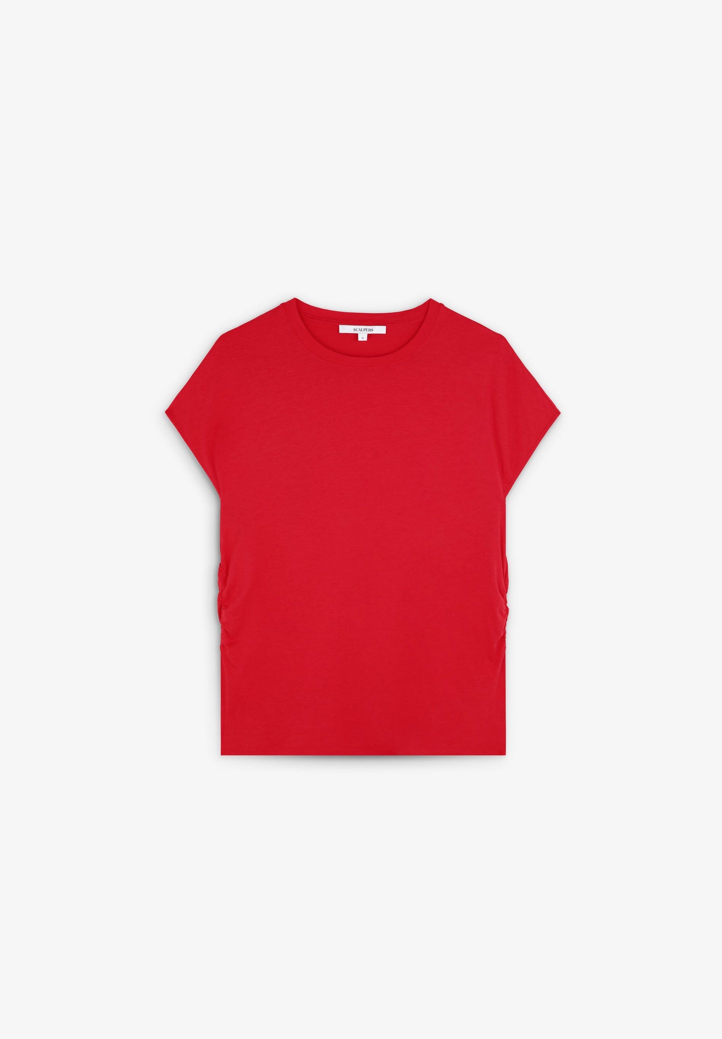 T-SHIRT WITH SIDE GATHERING