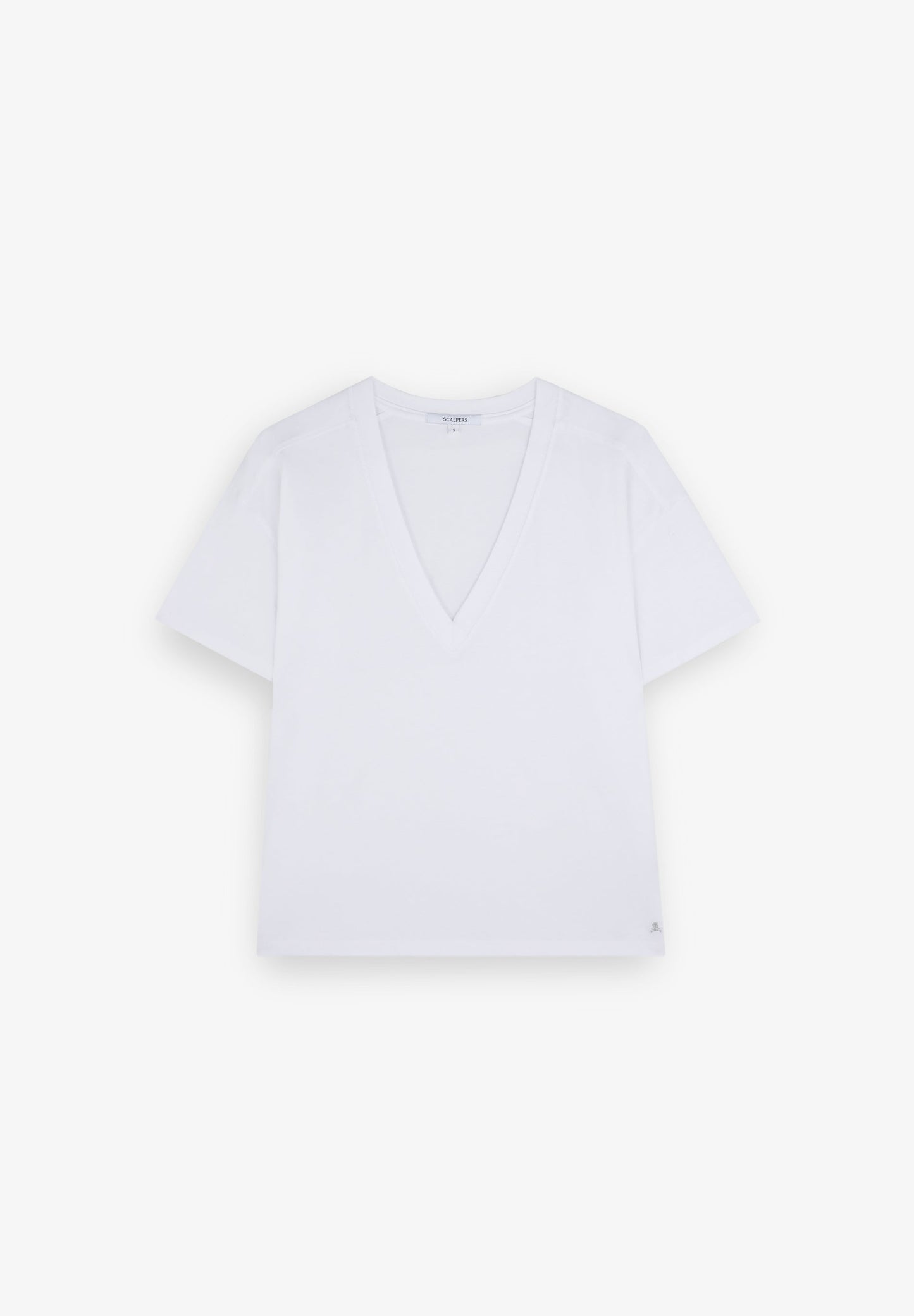 T-SHIRT BASIQUE COL V