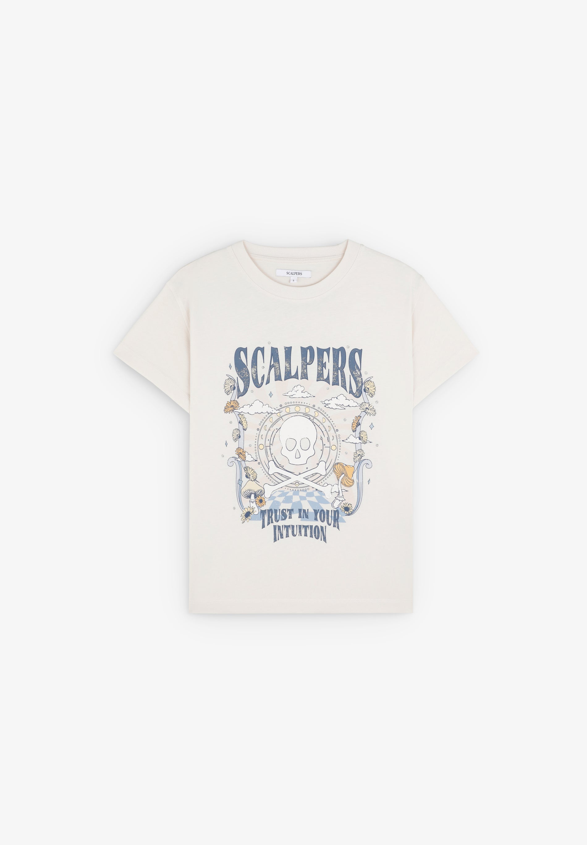 T-SHIRT IMPRIMÉ ROCK SKULL
