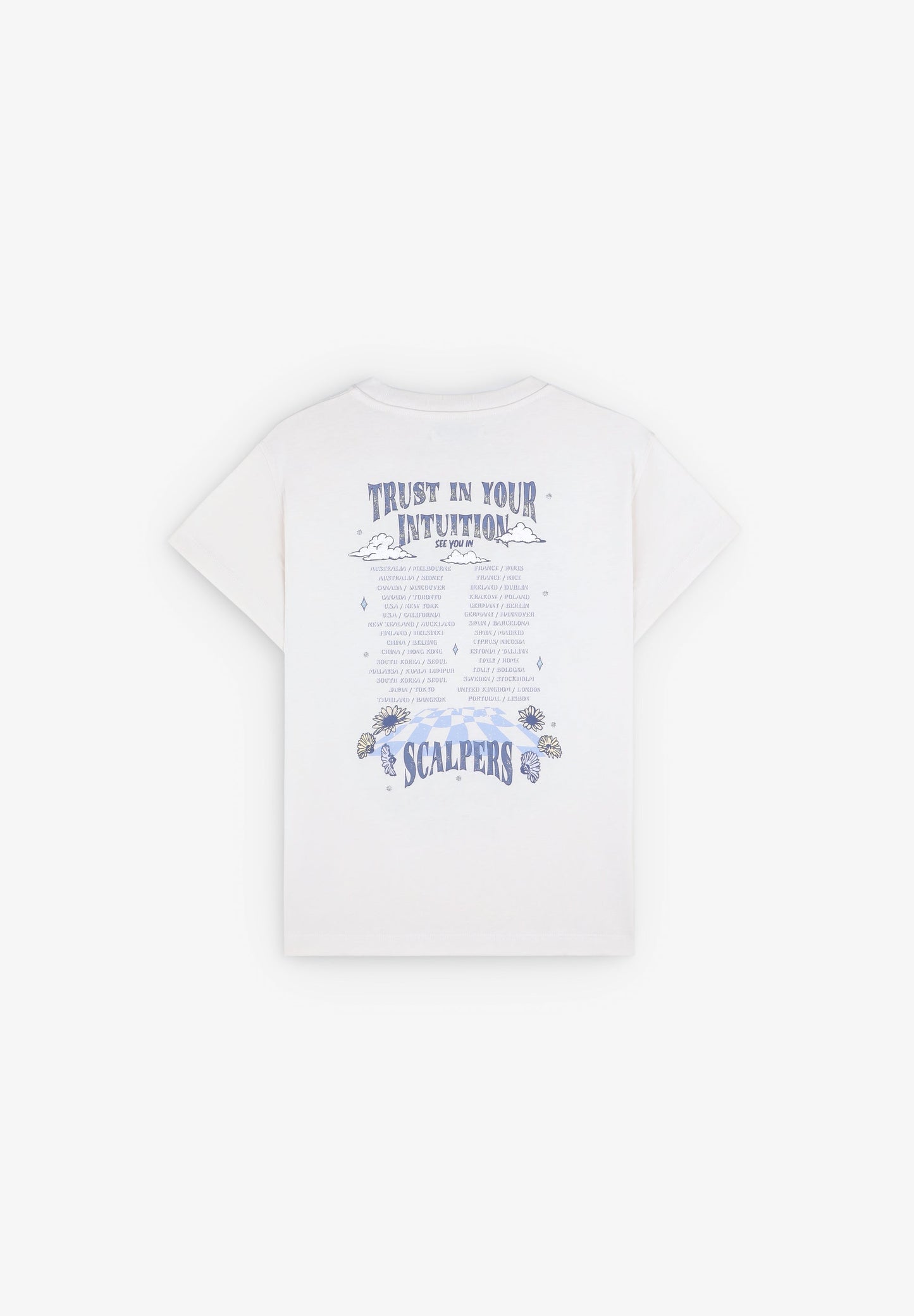 ROCK PRINT SKULL T-SHIRT