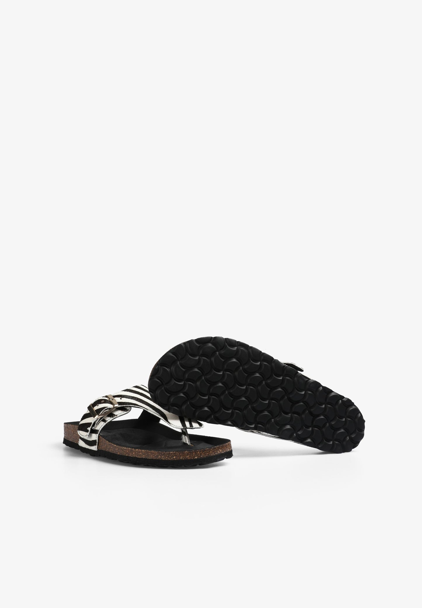 ANIMAL PRINT SANDALS