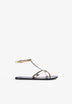 SC POSITANO CRISS-CROSS SANDALS