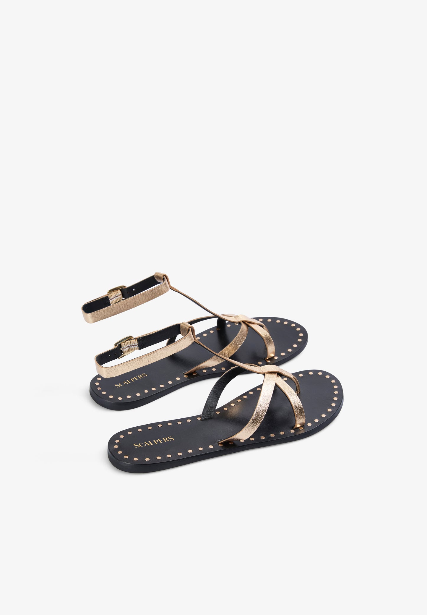 SC POSITANO CRISS-CROSS SANDALS