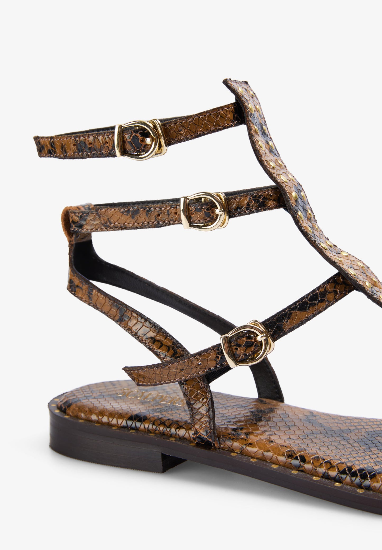 SC STUDDED SANDALS