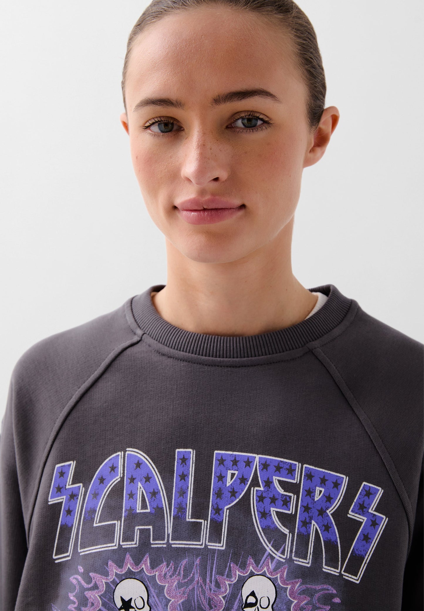 SWEATSHIRT WITH ROCK TOUR PRINT