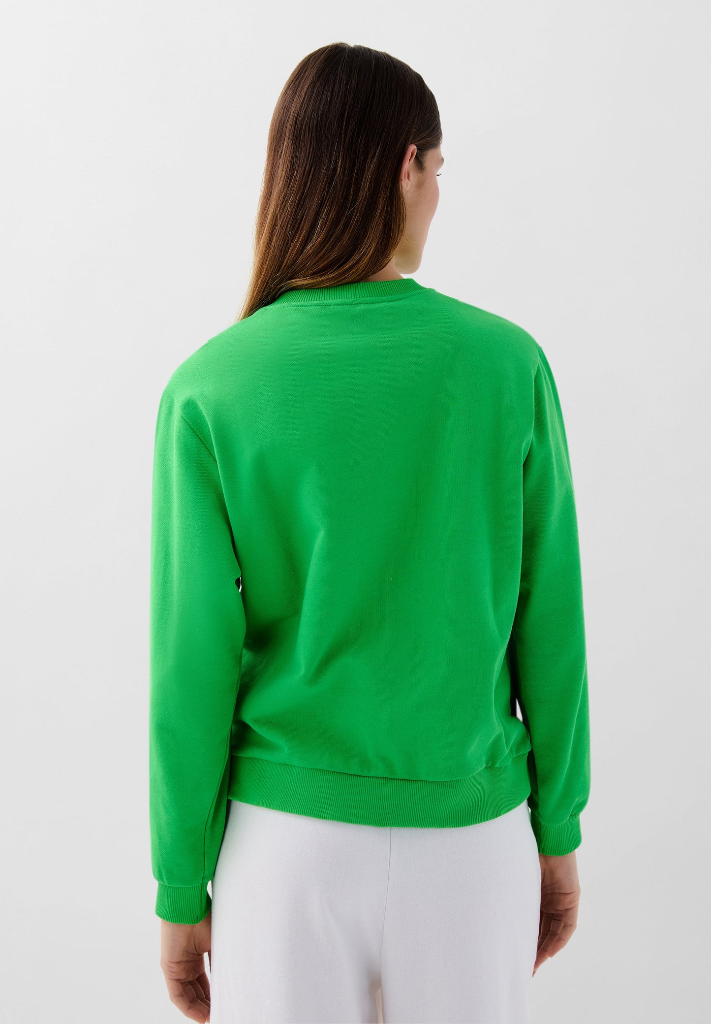 SLOGAN PRINT SWEATSHIRT