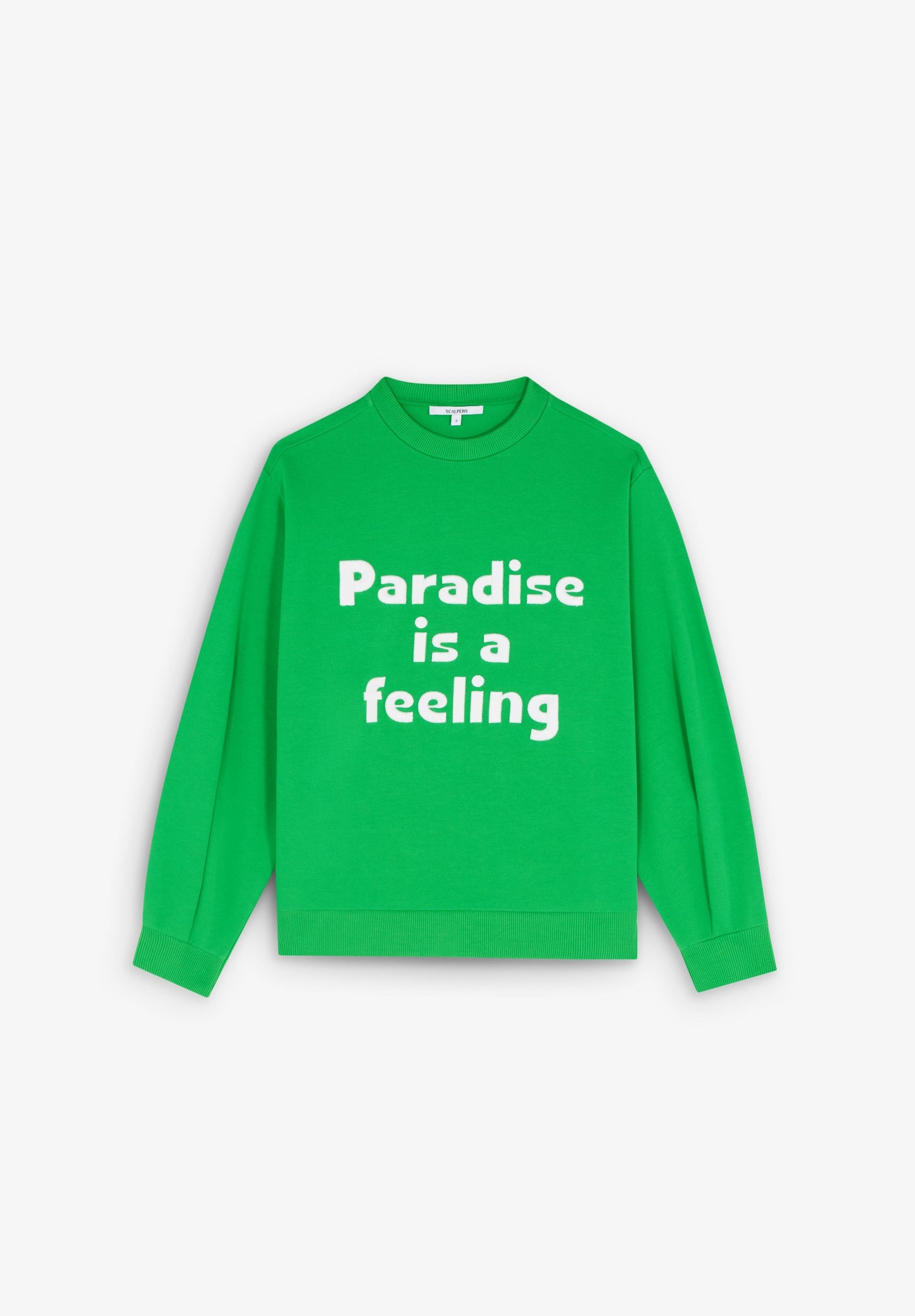 SLOGAN PRINT SWEATSHIRT