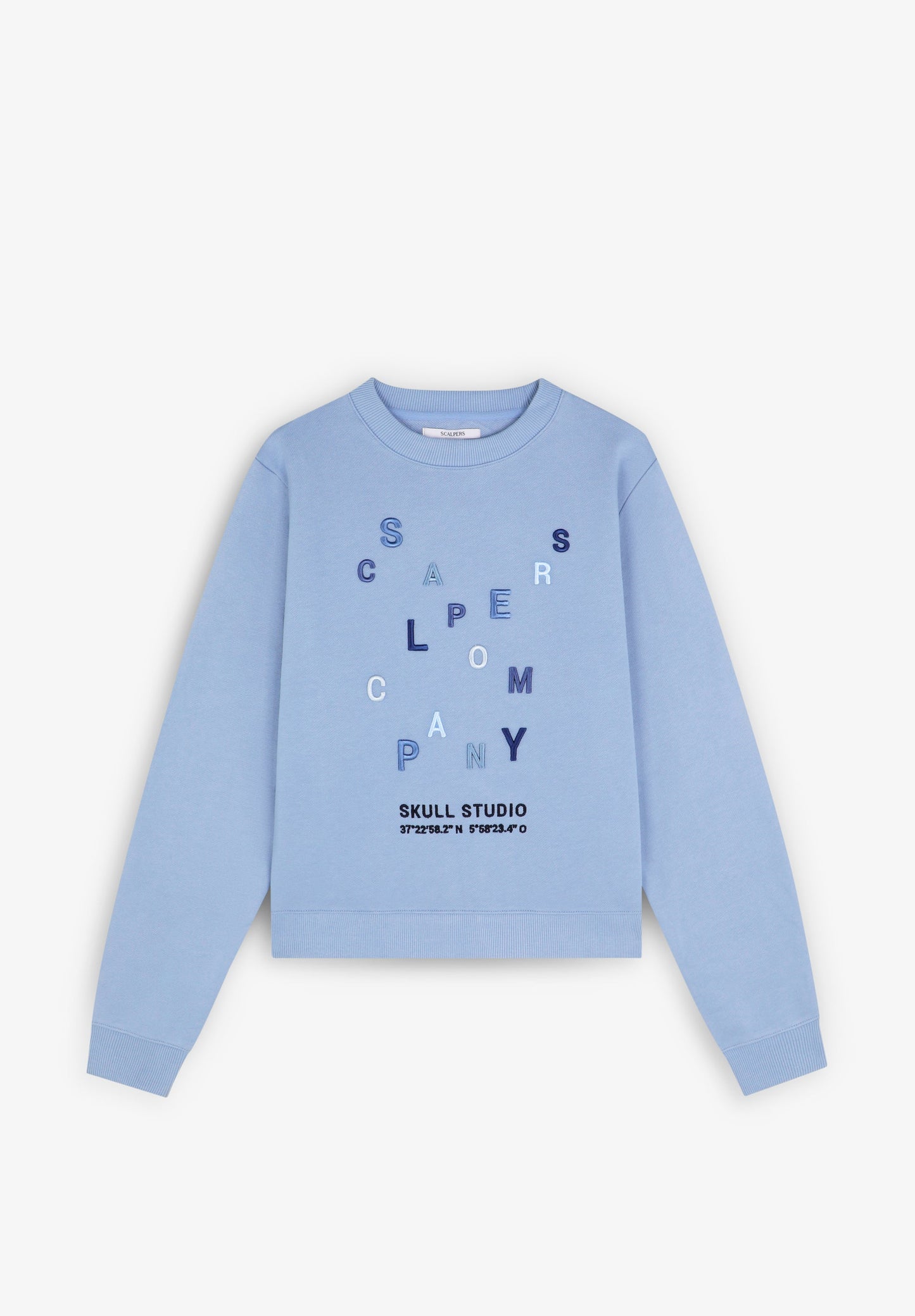 SWEATSHIRT WITH EMBROIDERED LETTERS