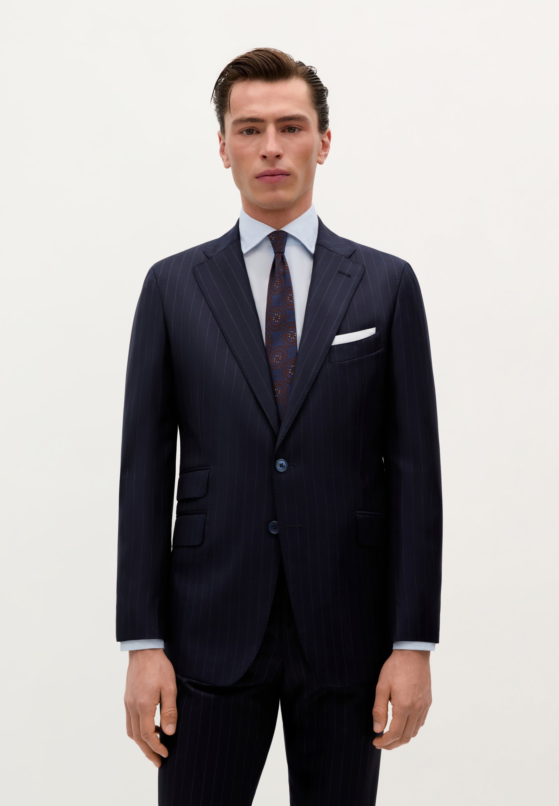 BLAZER AUS WOLLE MIT NADELSTREIFEN