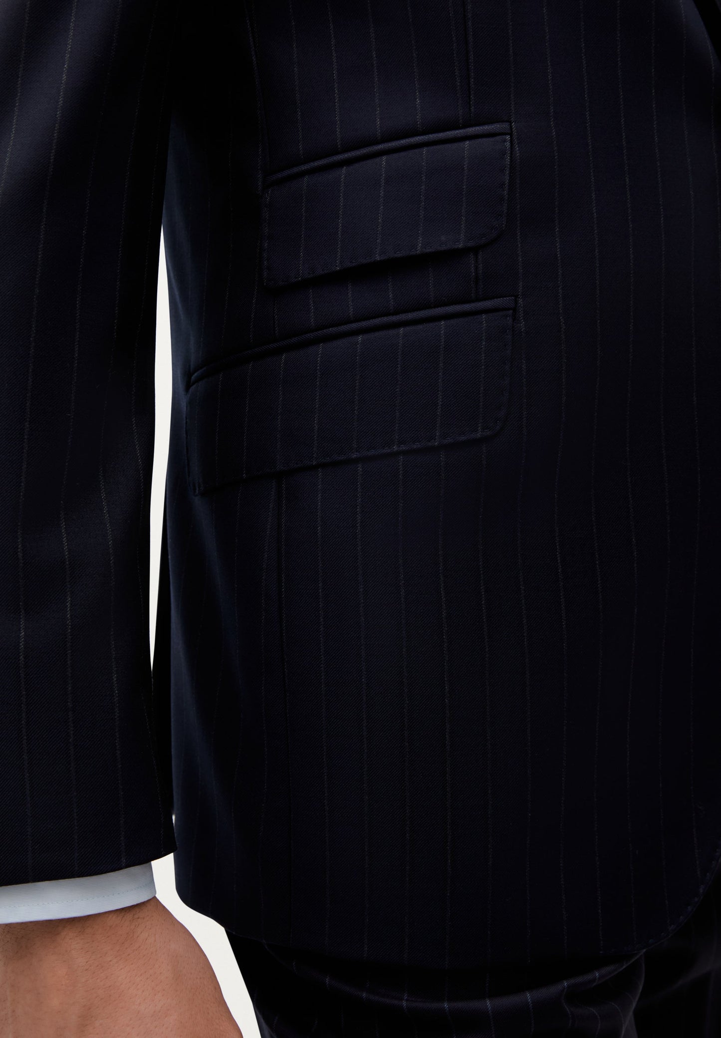 VESTE LAINE RAYURES TENNIS