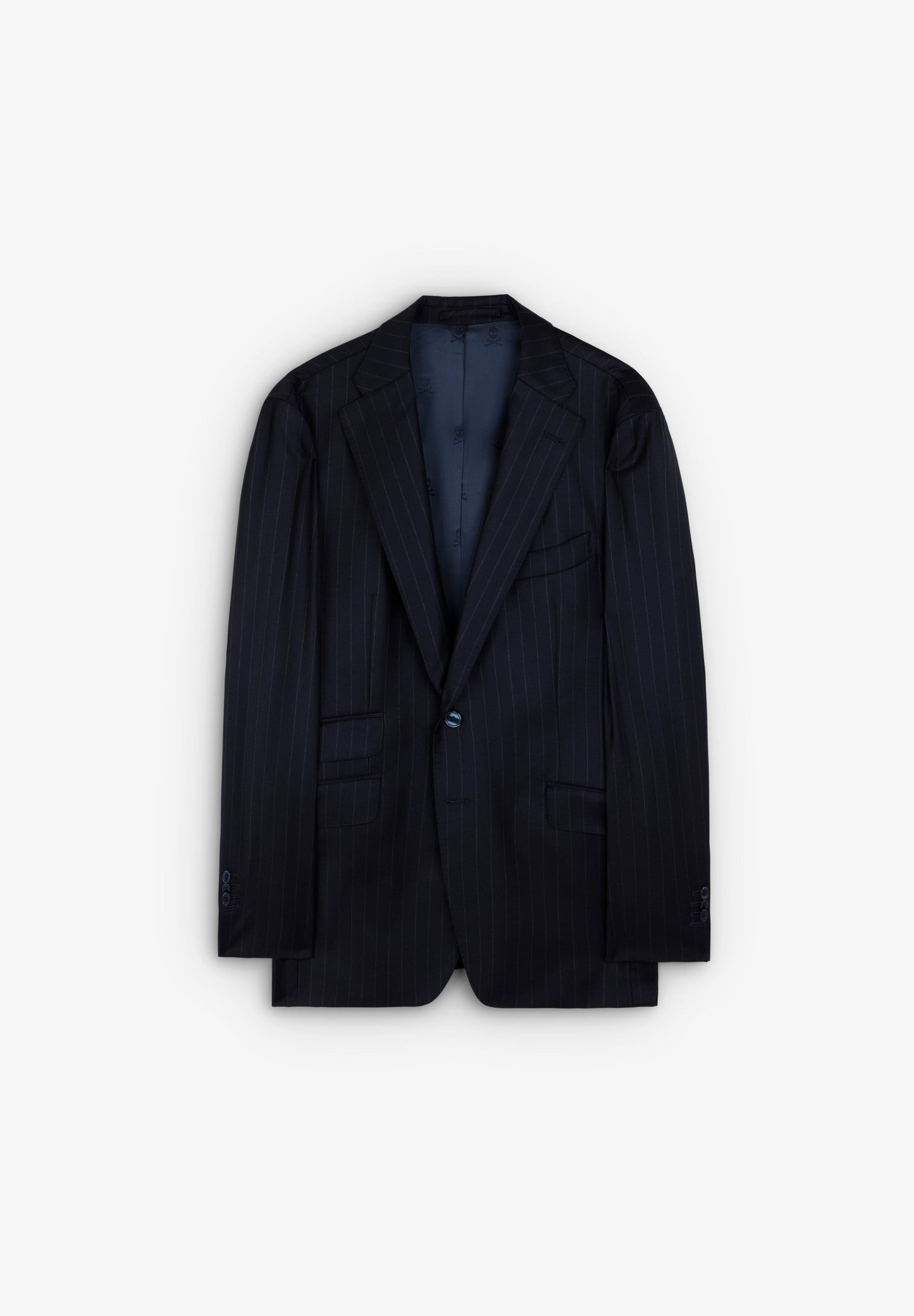 WOOL PINSTRIPE BLAZER