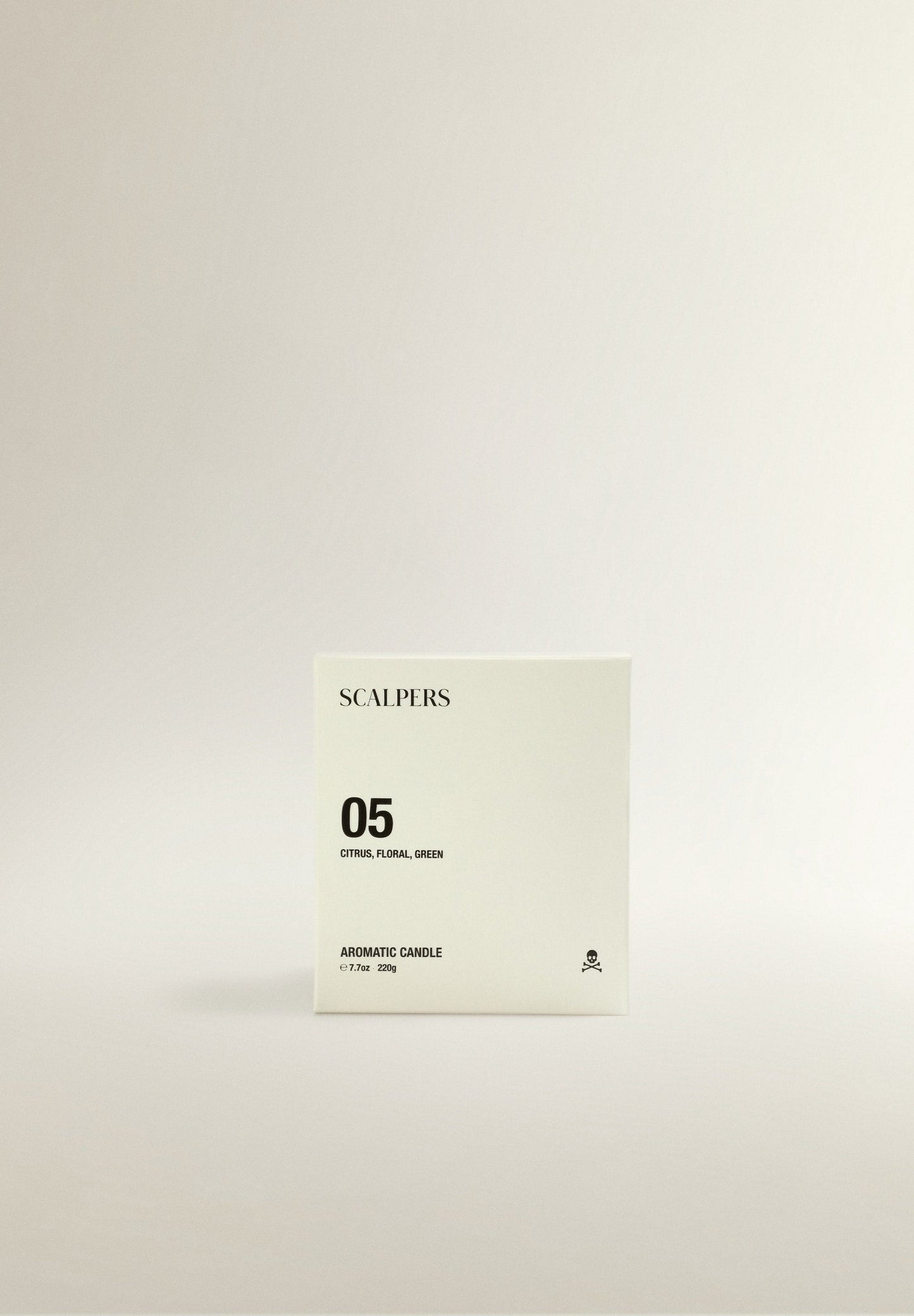 VELA AROMÁTICA 05 220GR CITRUS, FLORAL, GREEN - Scalpers