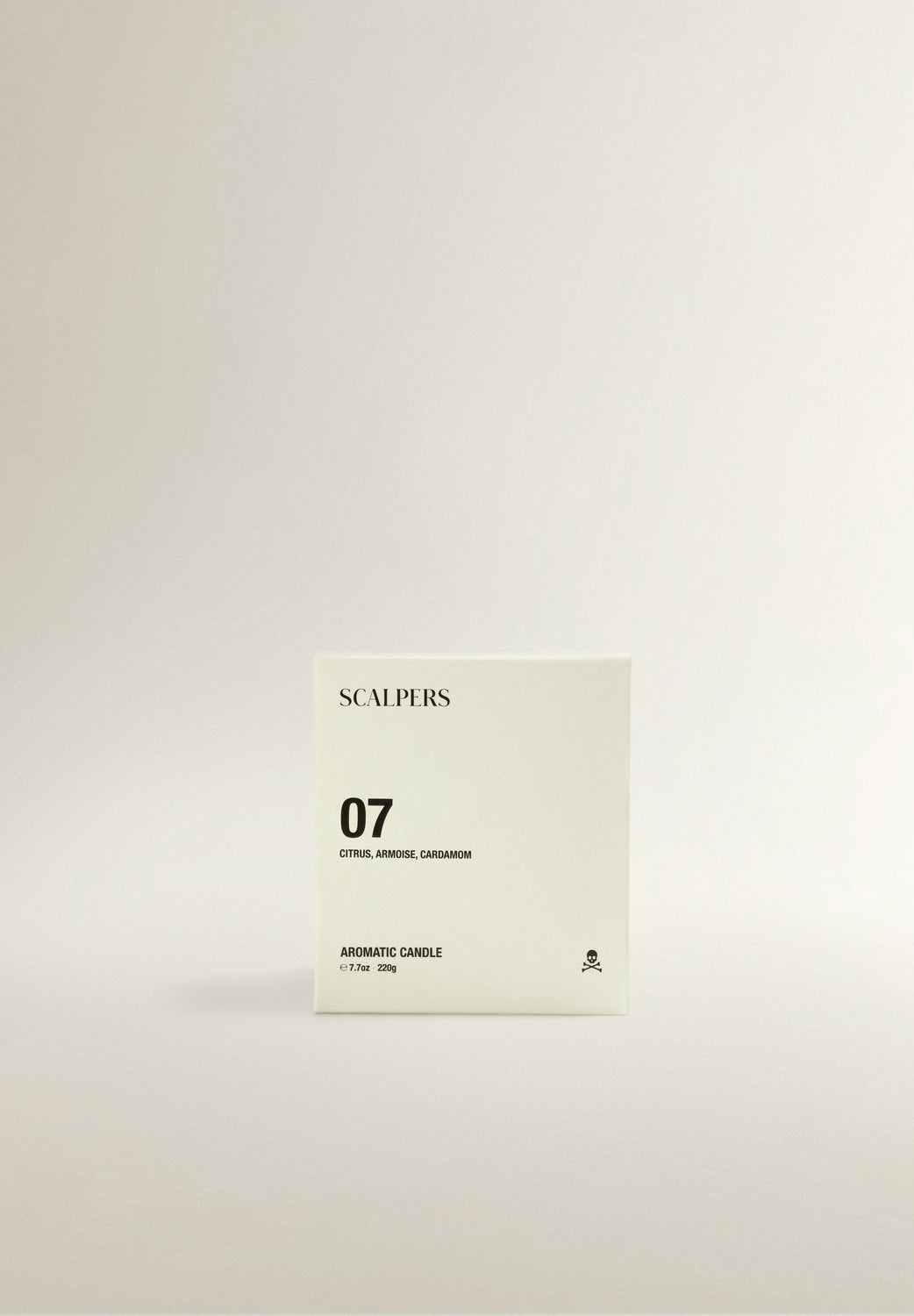 VELA AROMÁTICA 07 220 GR CITRUS, ARMOISE, CARDAMOM - Scalpers