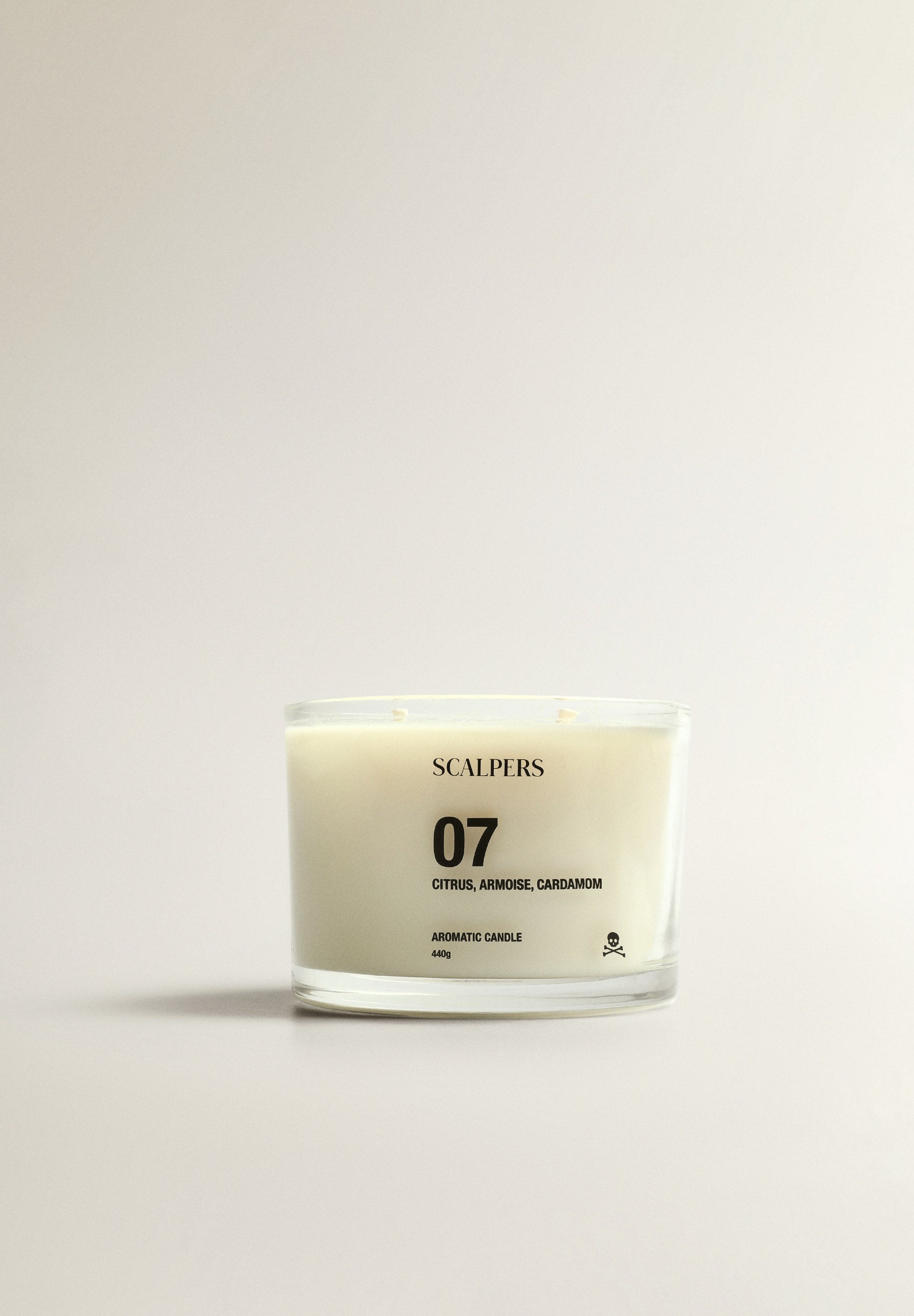 VELA AROMÁTICA 07 440 GR CITRUIS, ARMOISE, CARDAMOM - Scalpers