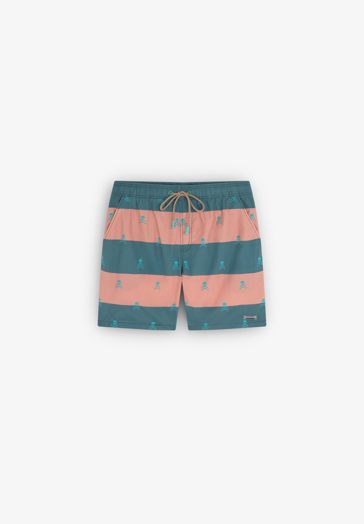 SCSKULL STRIPES BT SWIMSUIT