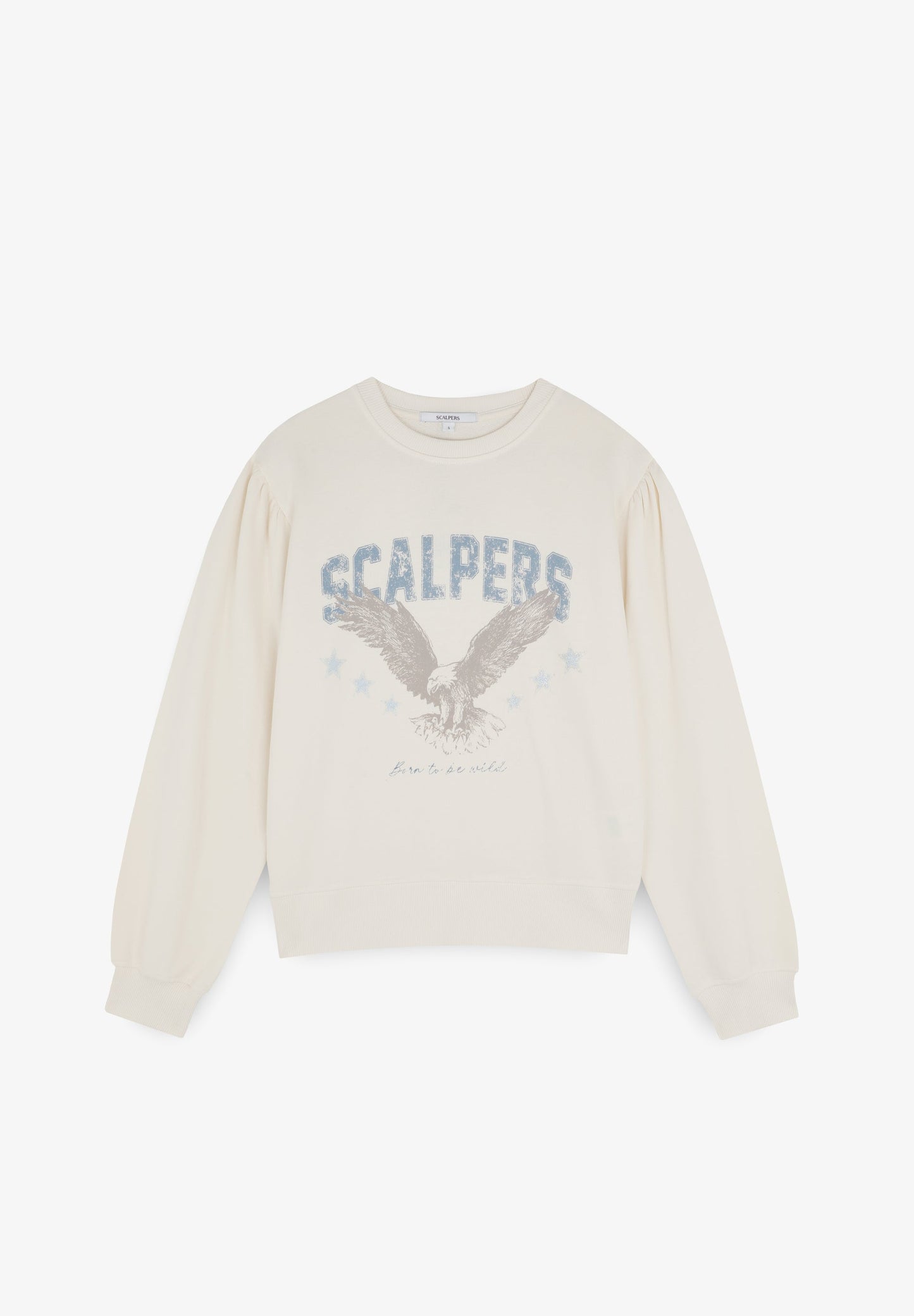 SWEATSHIRT WITH FADED PRINT